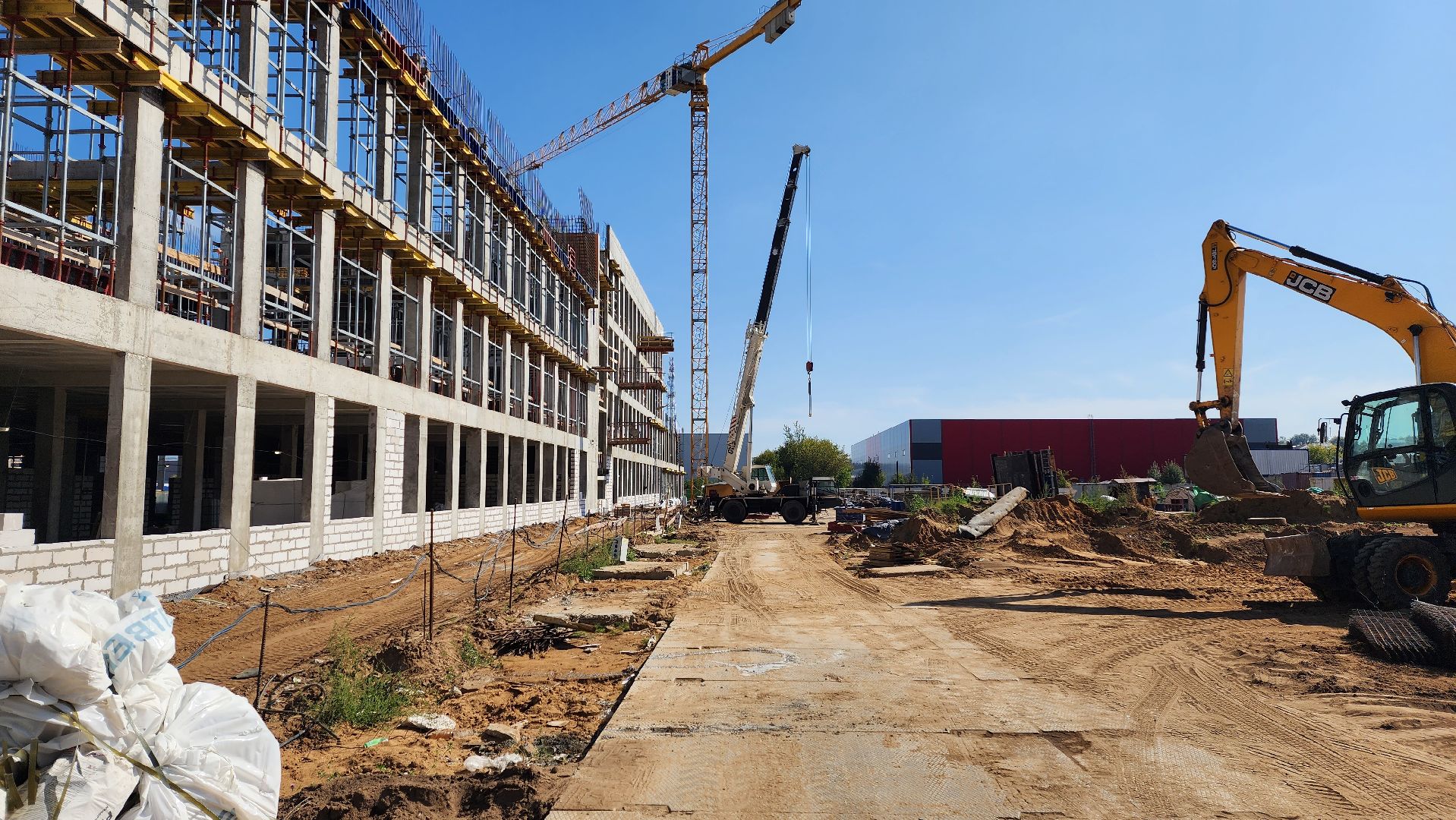 строительство, школа, Котельники