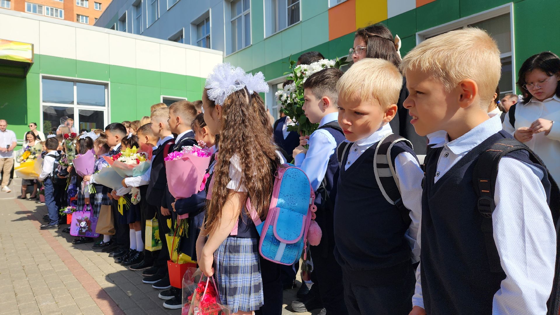 школа, первый звонок, линейка, День знаний, 1 сентября