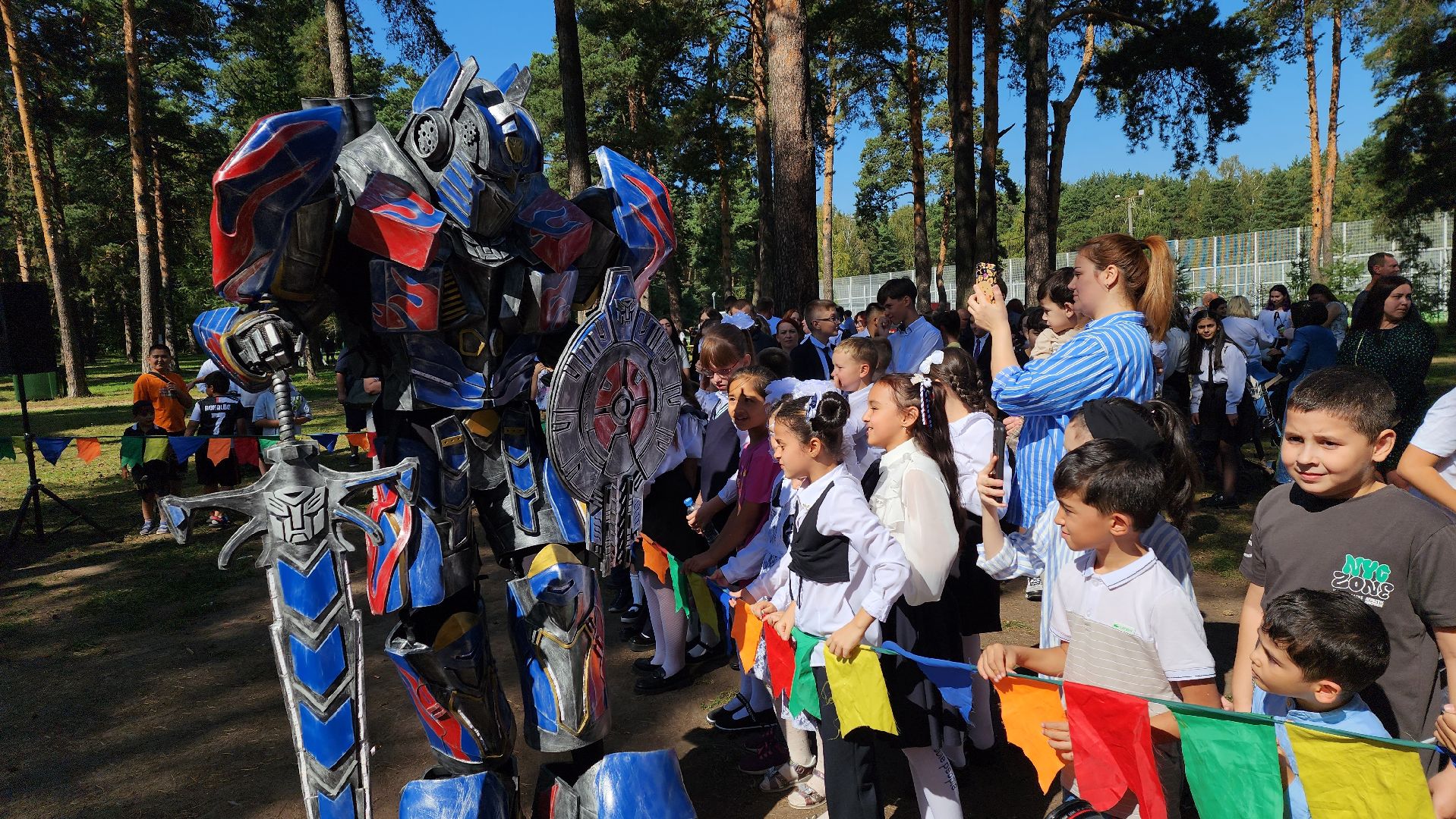 праздник, День знаний, 1 сентября, Кузьминский лесопарк, Котельники