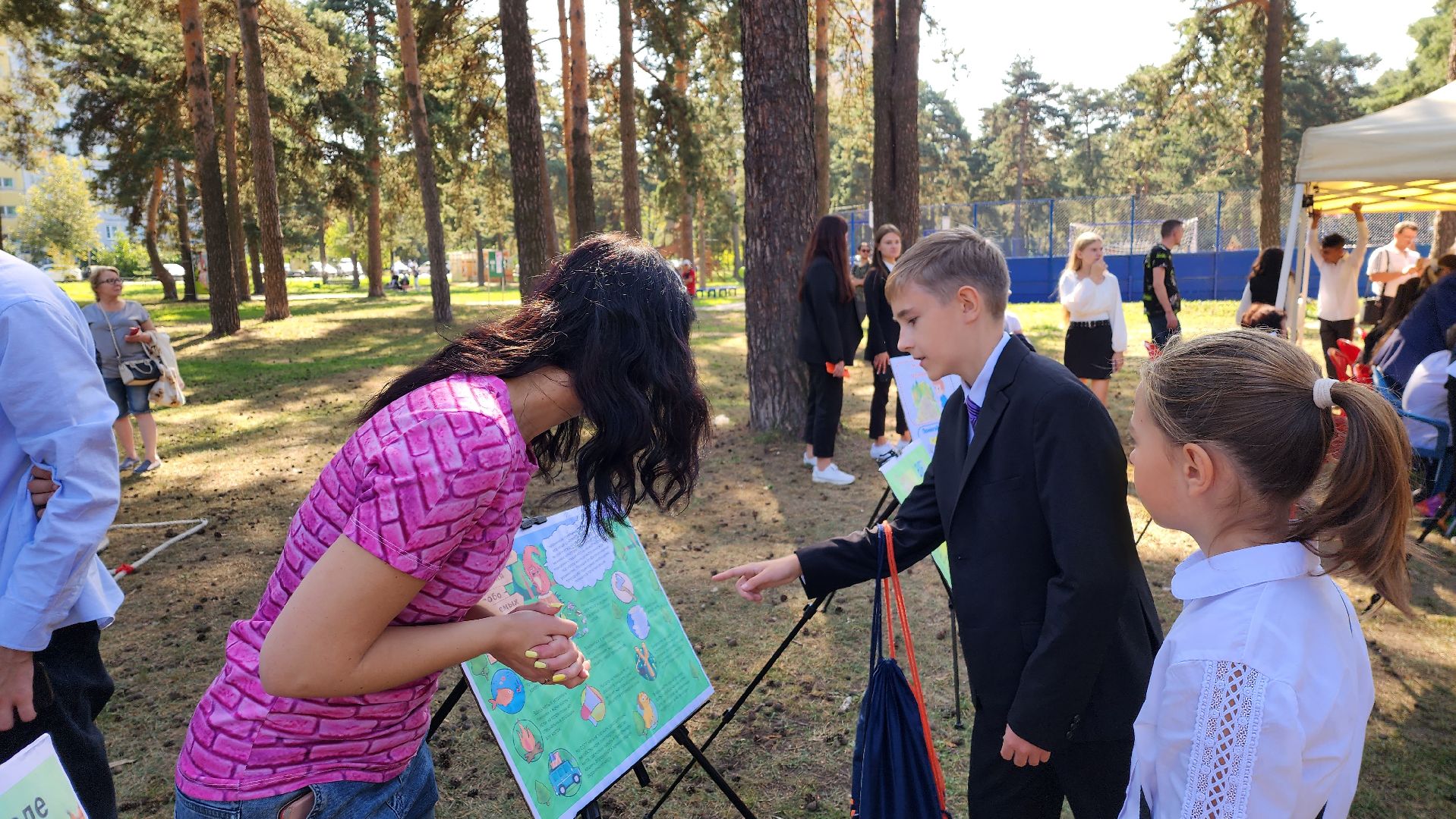 праздник, День знаний, 1 сентября, Кузьминский лесопарк, Котельники