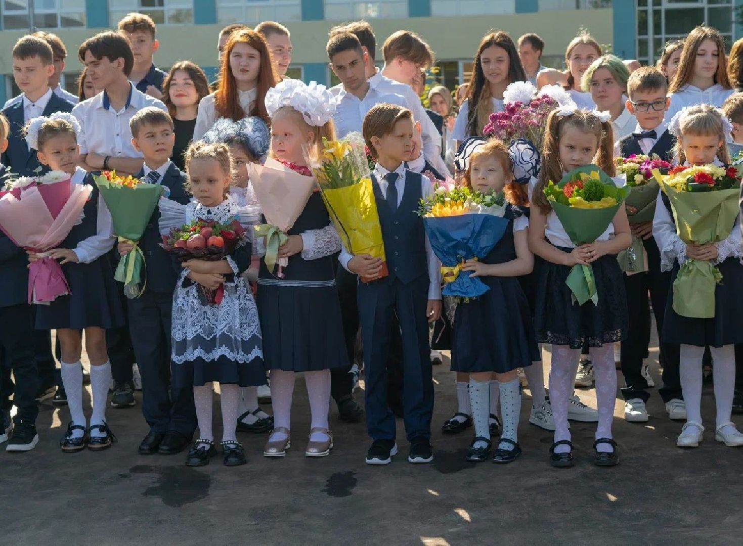 школа, 1 сентября, День знаний, ремонт в школе, Лосино-Петровский