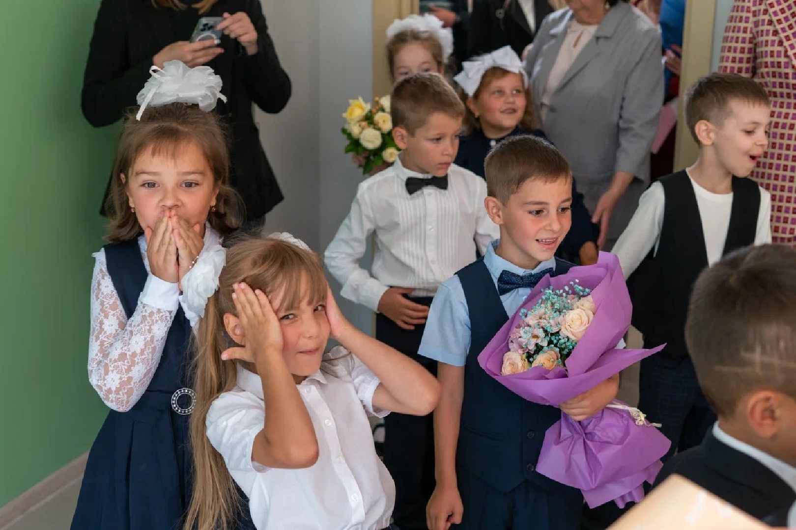 школа, 1 сентября, День знаний, ремонт в школе, Лосино-Петровский