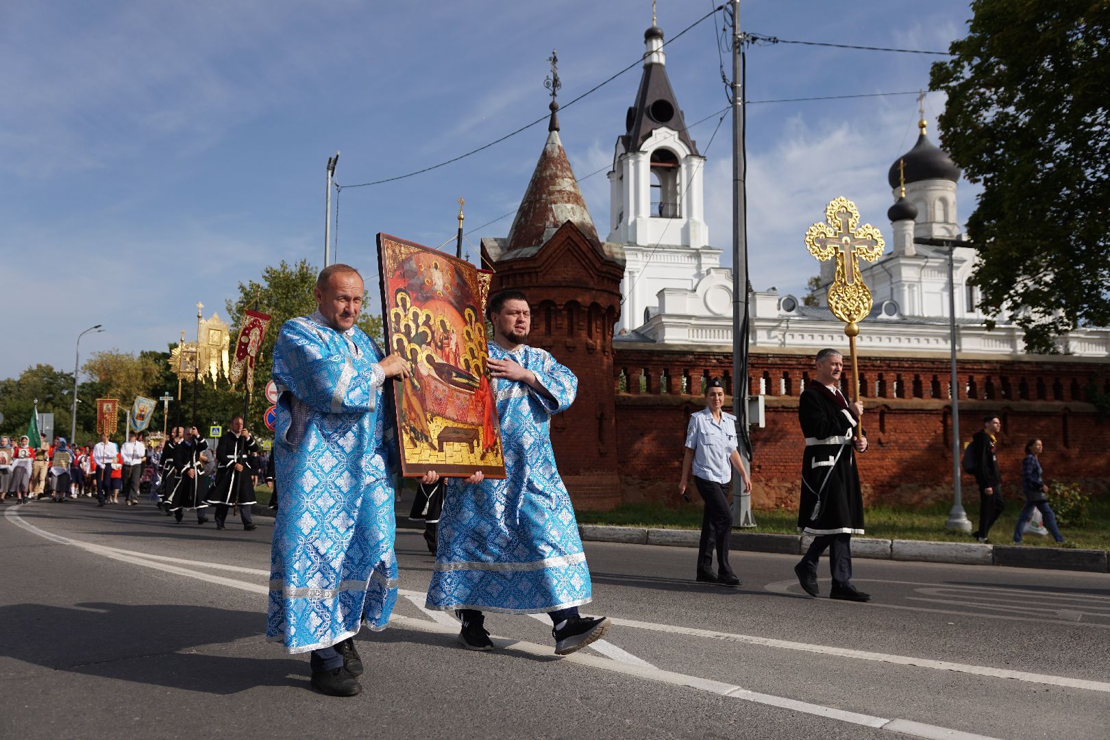 Егорьевск, крестный ход, храм