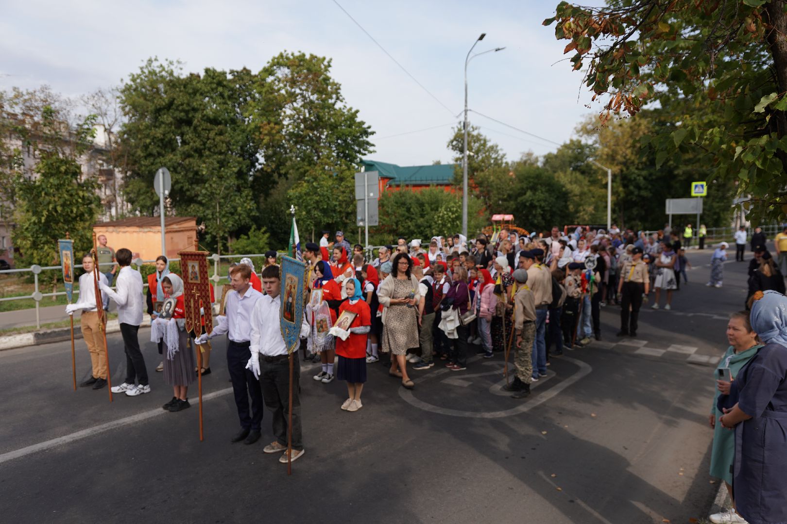 Егорьевск, крестный ход, храм