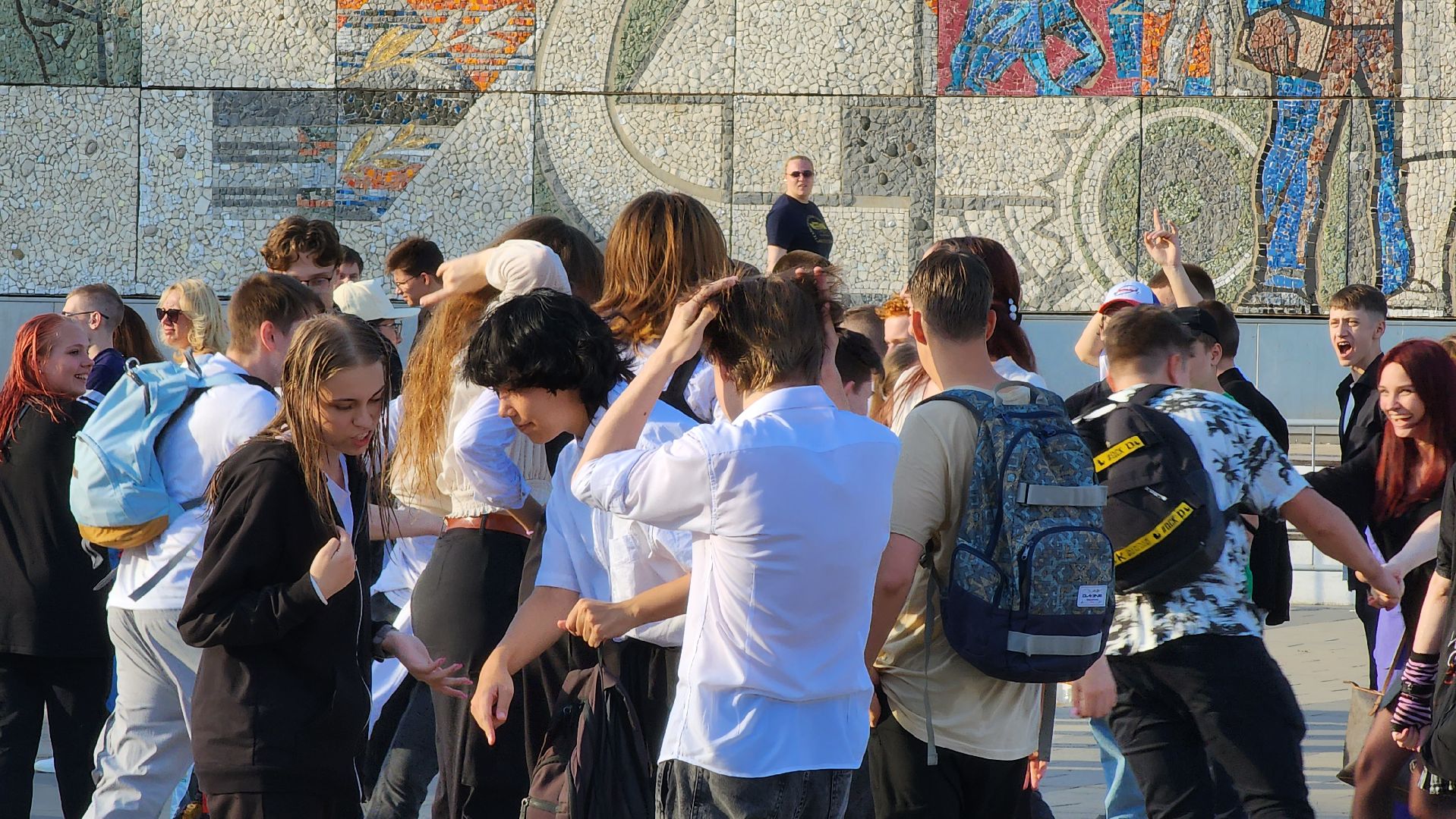 концерт, флешмоб, студенты, образование,