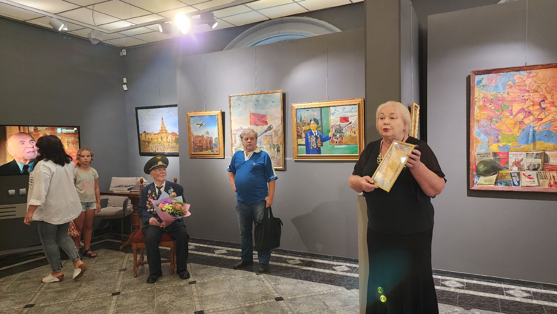 Егорьевск, день города, коровкин, музей, картины,