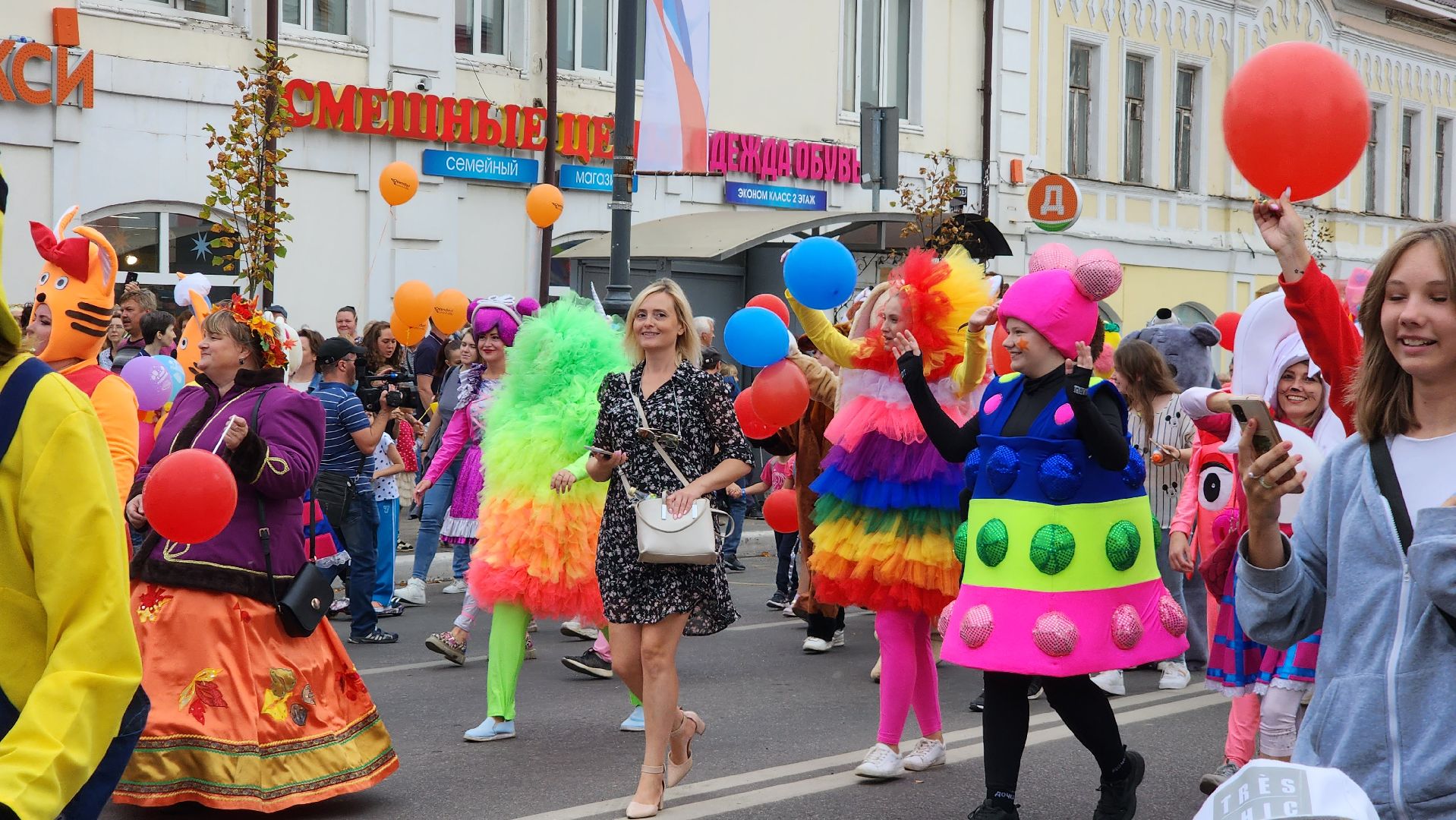 Егорьевск, день города, шествие, сказка