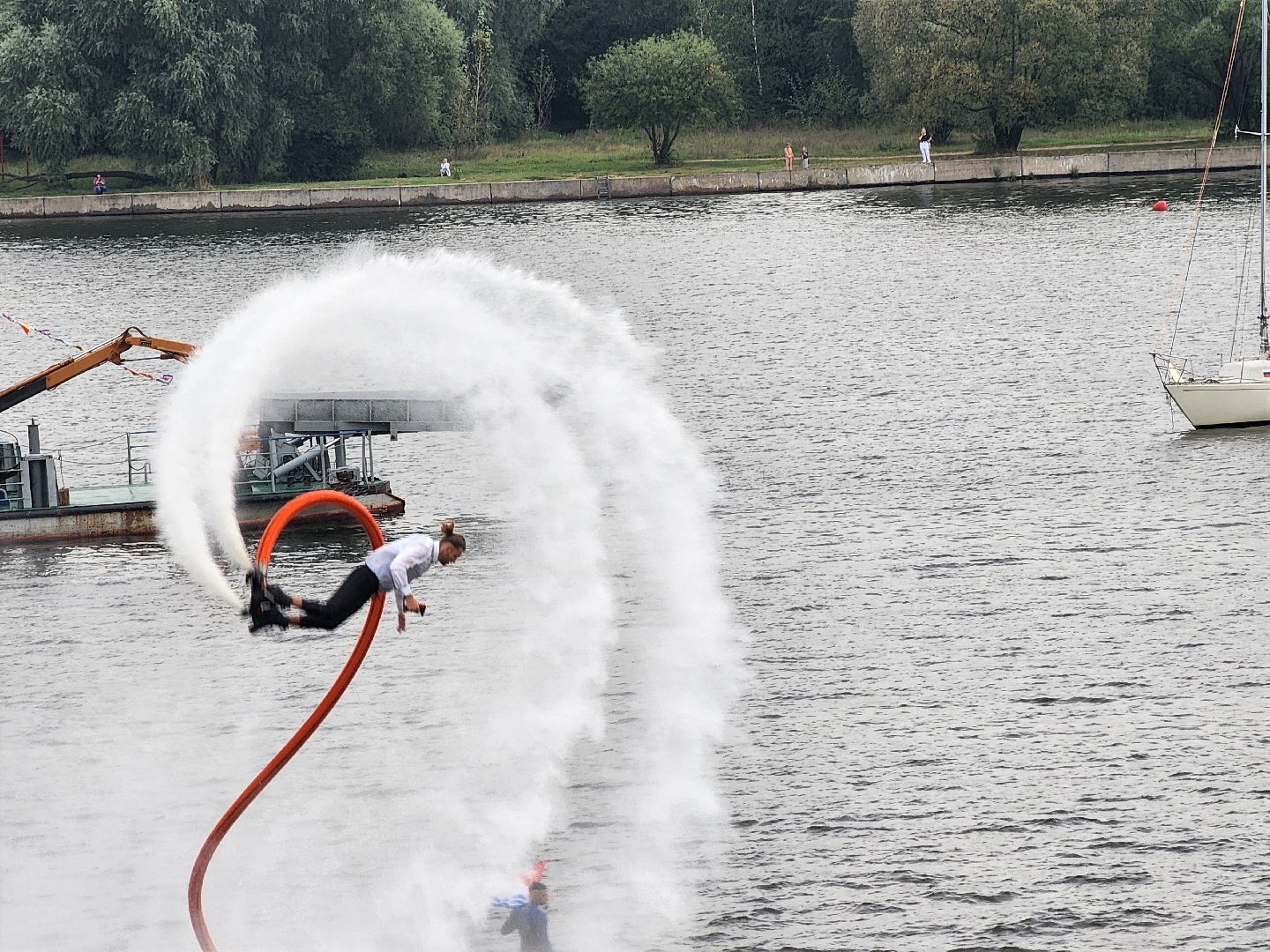 Долгопрудный, День города, флайборд