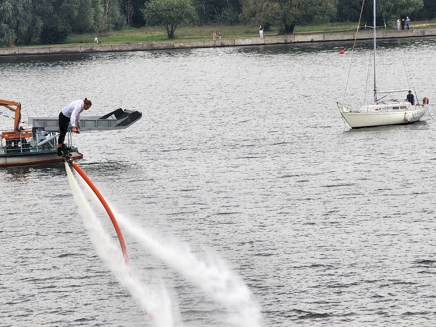 Долгопрудный, День города, флайборд