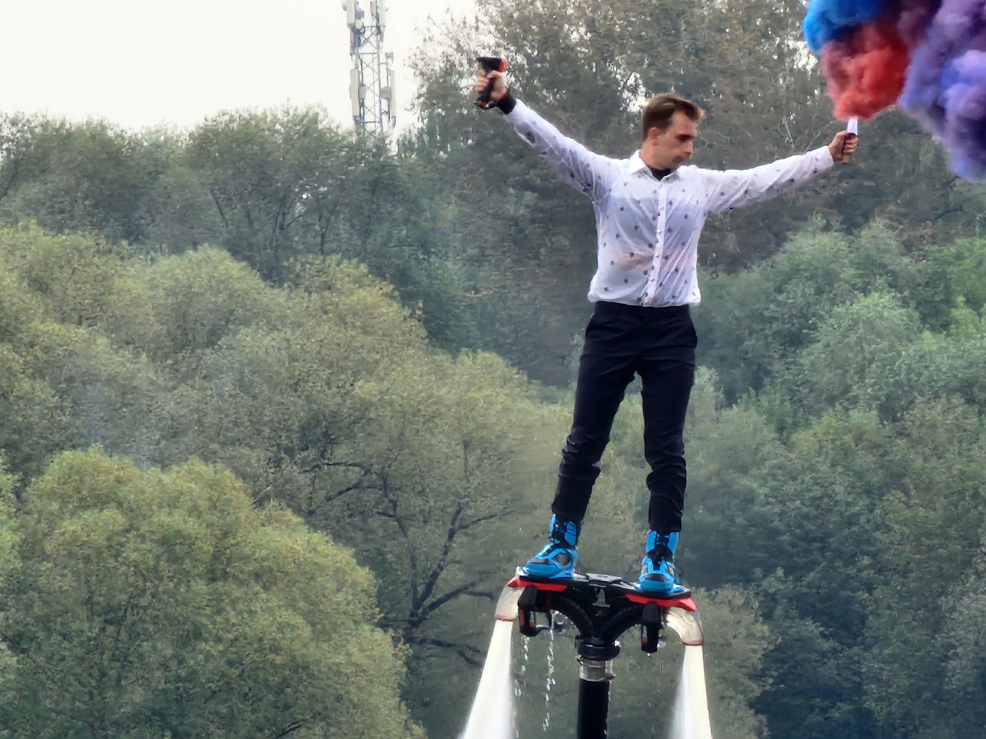 Долгопрудный, День города, флайборд