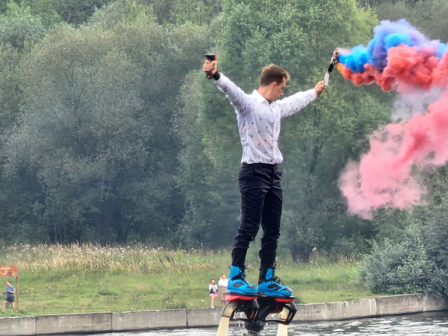 Долгопрудный, День города, флайборд