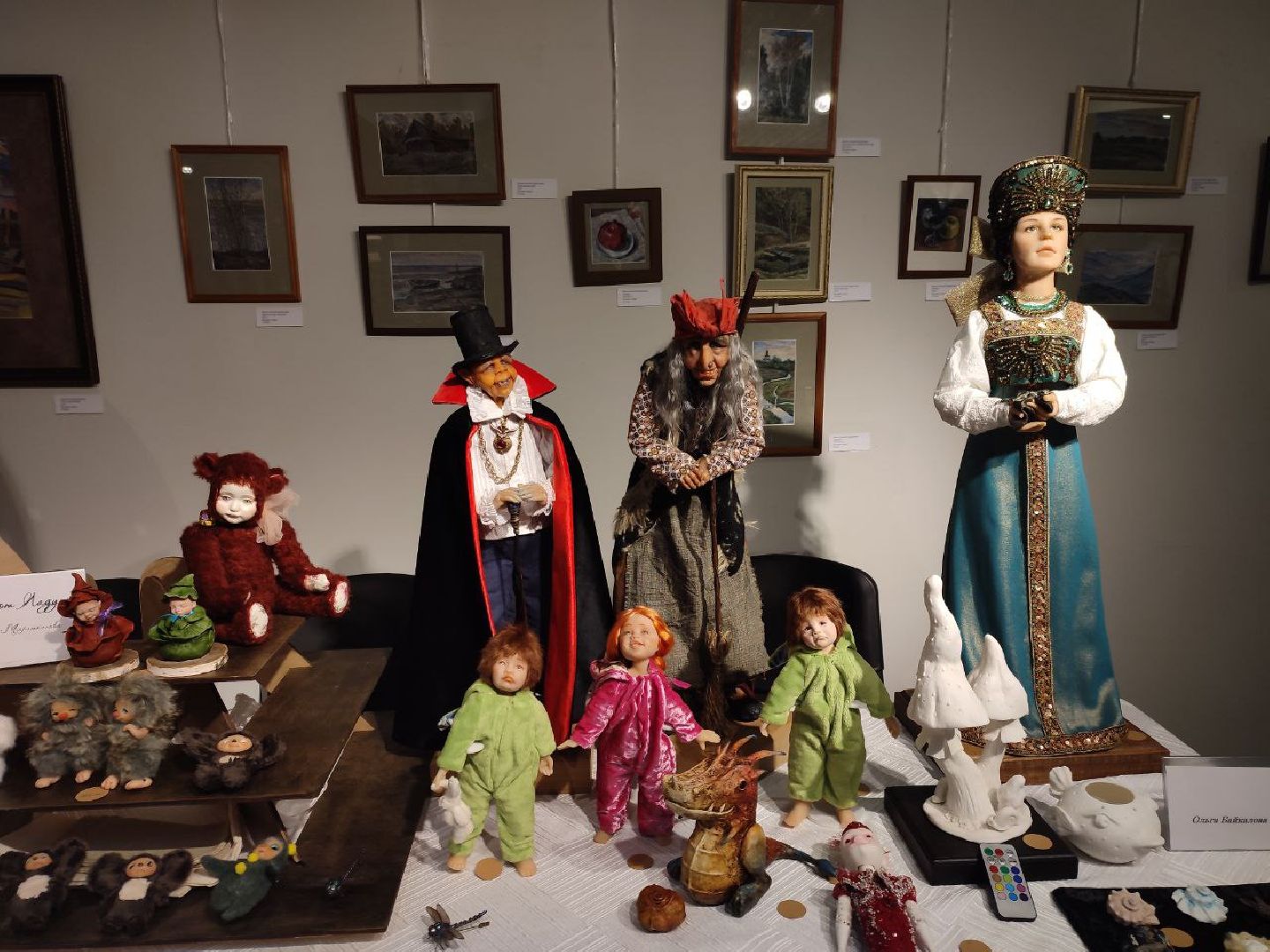 Мытищи 400 лет, день города, юбилей, выставка авторских кукол, нежный бизнес
