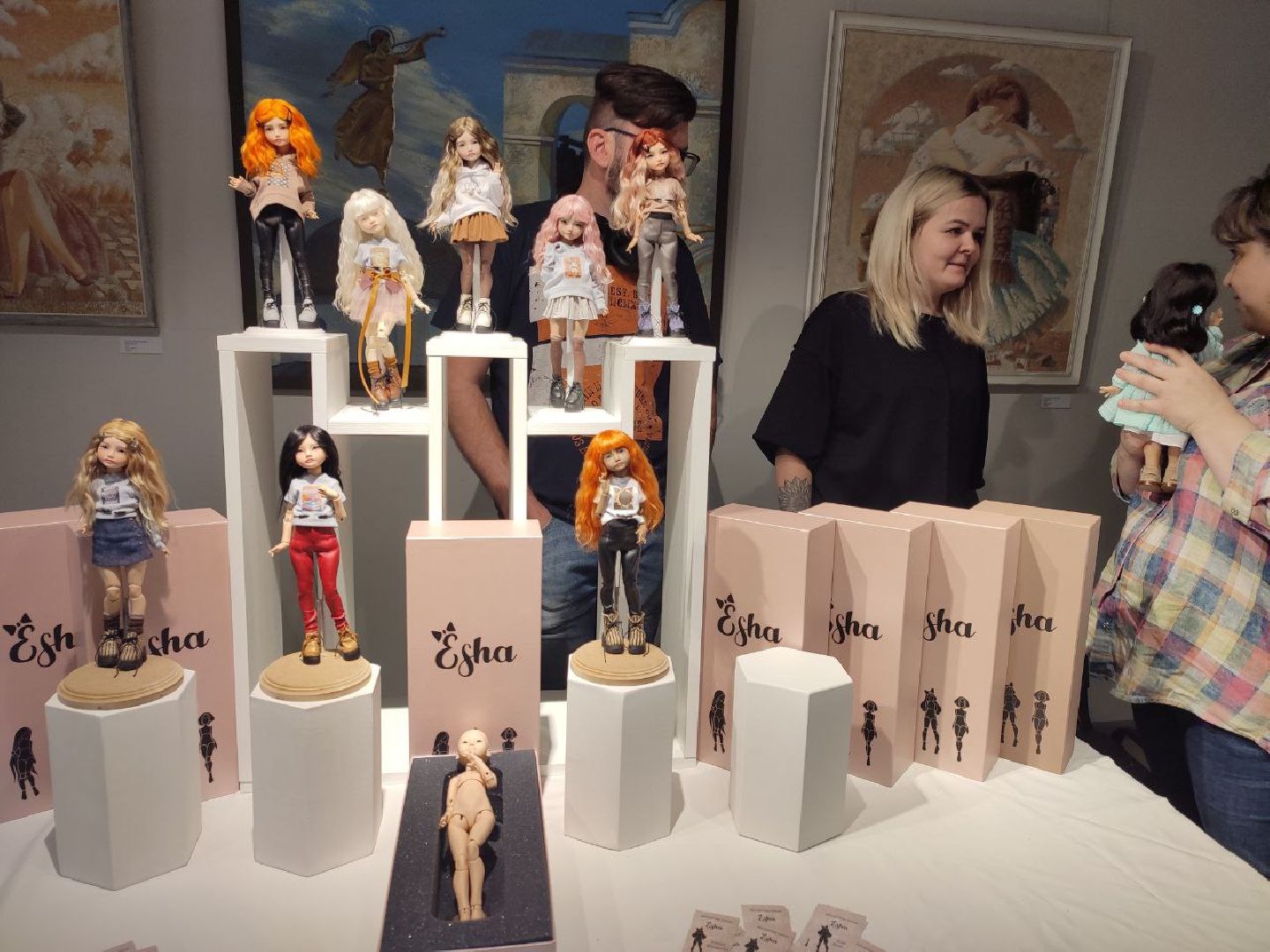 Мытищи 400 лет, день города, юбилей, выставка авторских кукол, нежный бизнес