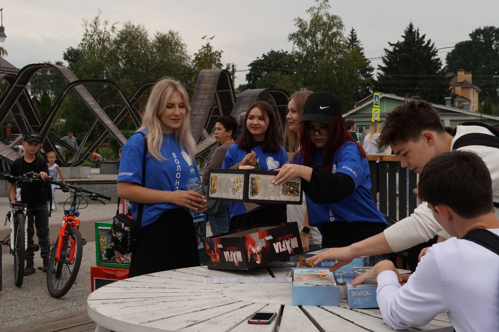 Егорьевск, Маяк, культура. молодежь, гуслица