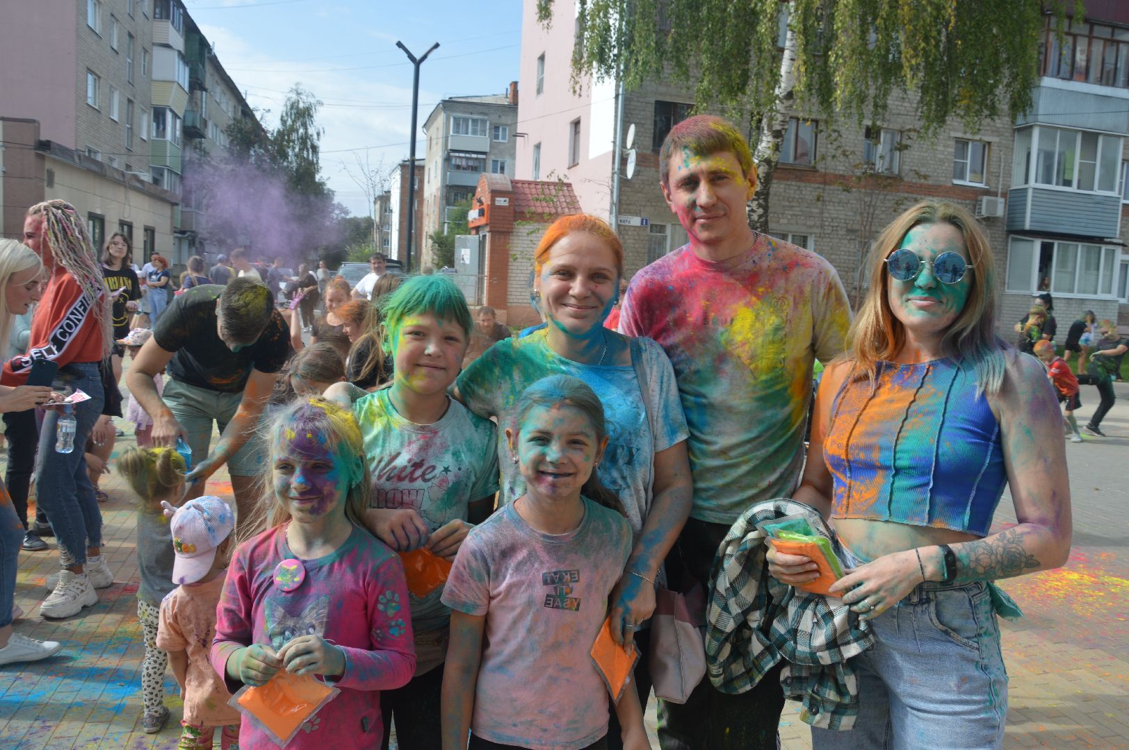 Шатура, краски осени, осень, краски холи, праздник,