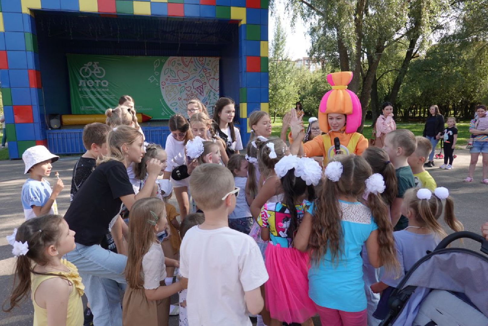 Серпухов, Подмосковье, парк, дети, развлекательная программа