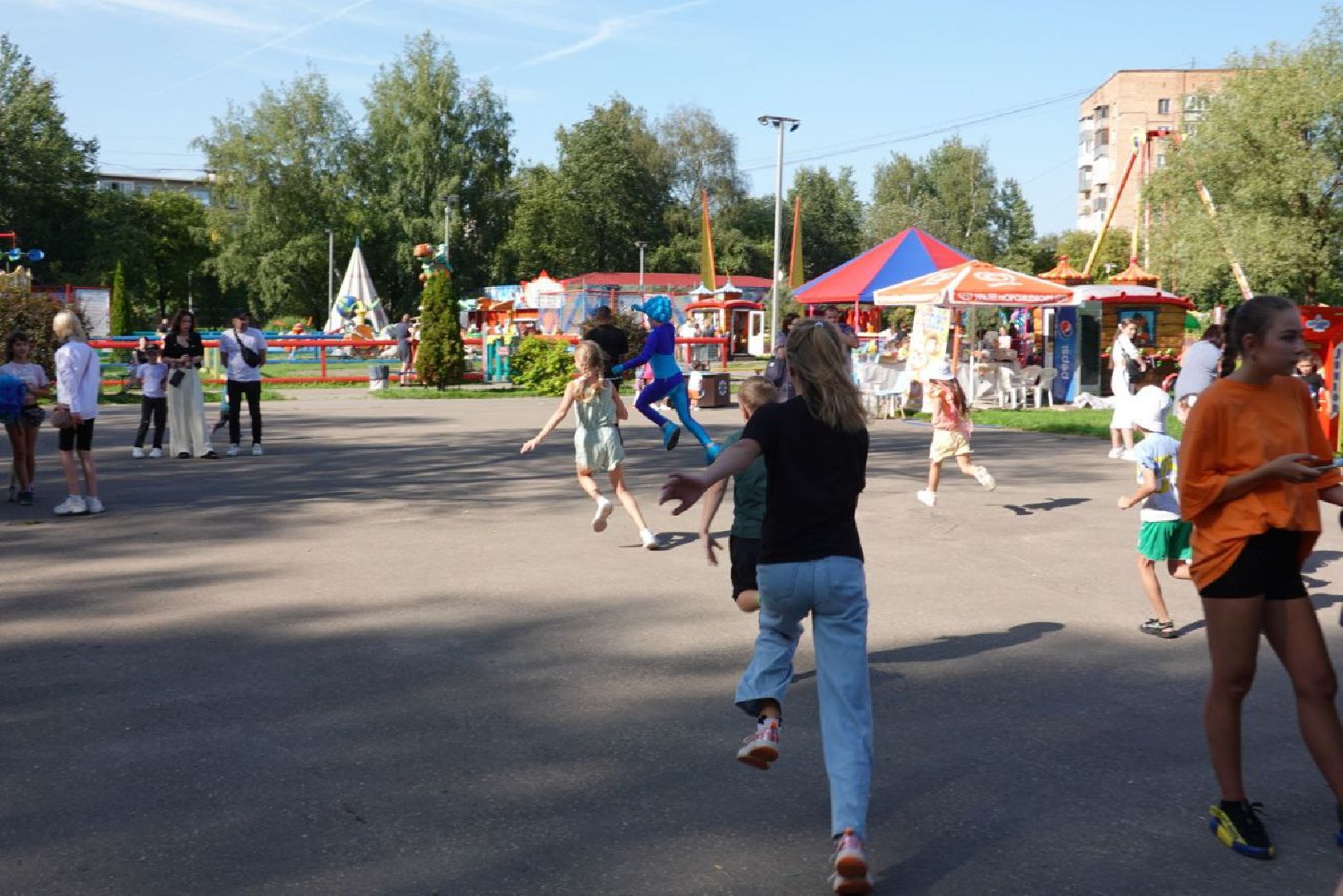 Серпухов, Подмосковье, парк, дети, развлекательная программа