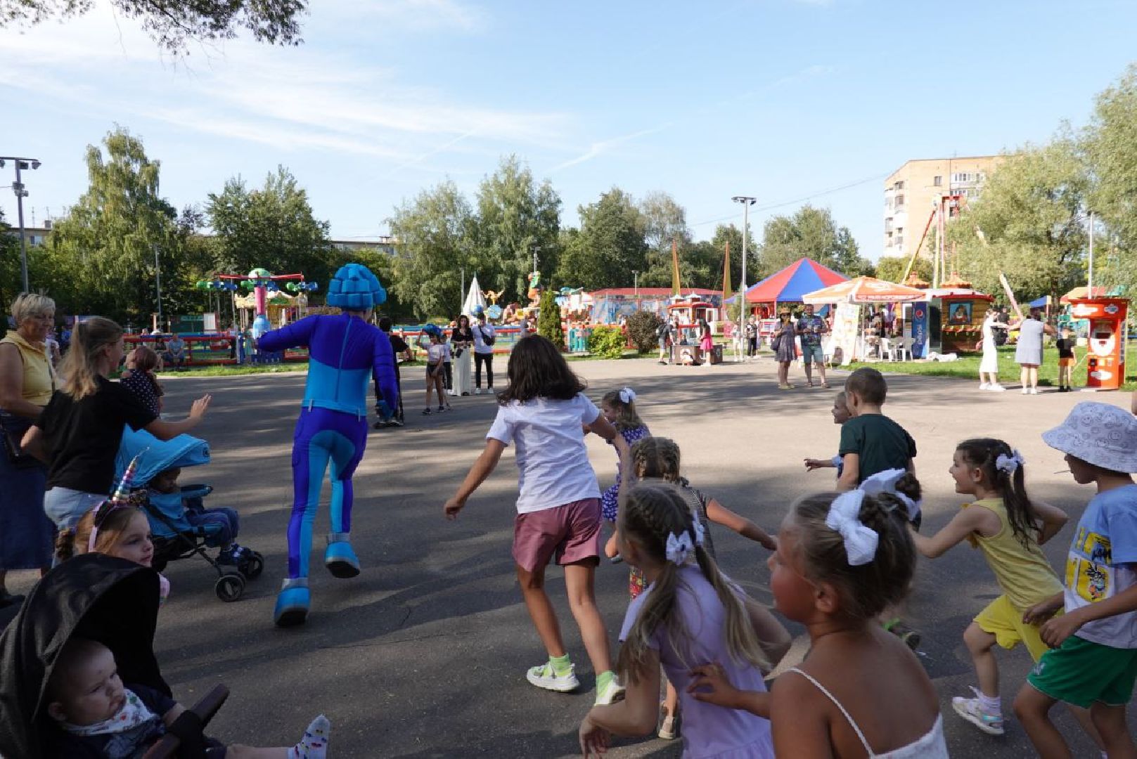 Серпухов, Подмосковье, парк, дети, развлекательная программа