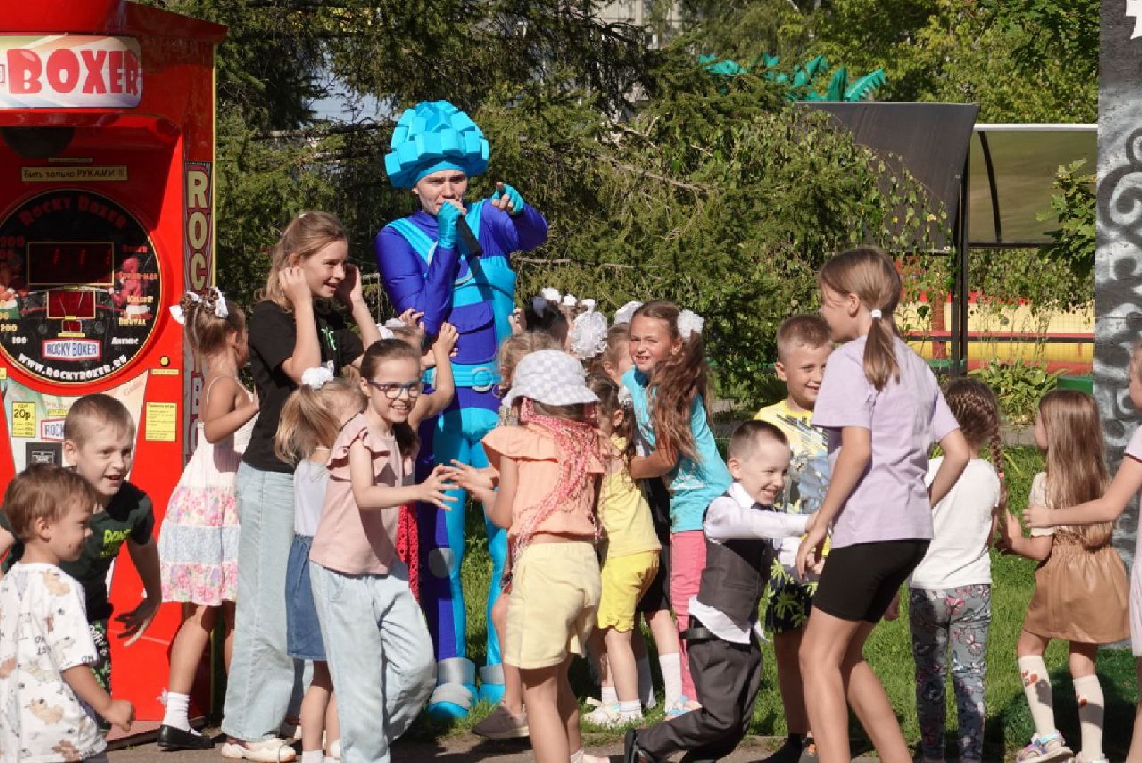 Серпухов, Подмосковье, парк, дети, развлекательная программа