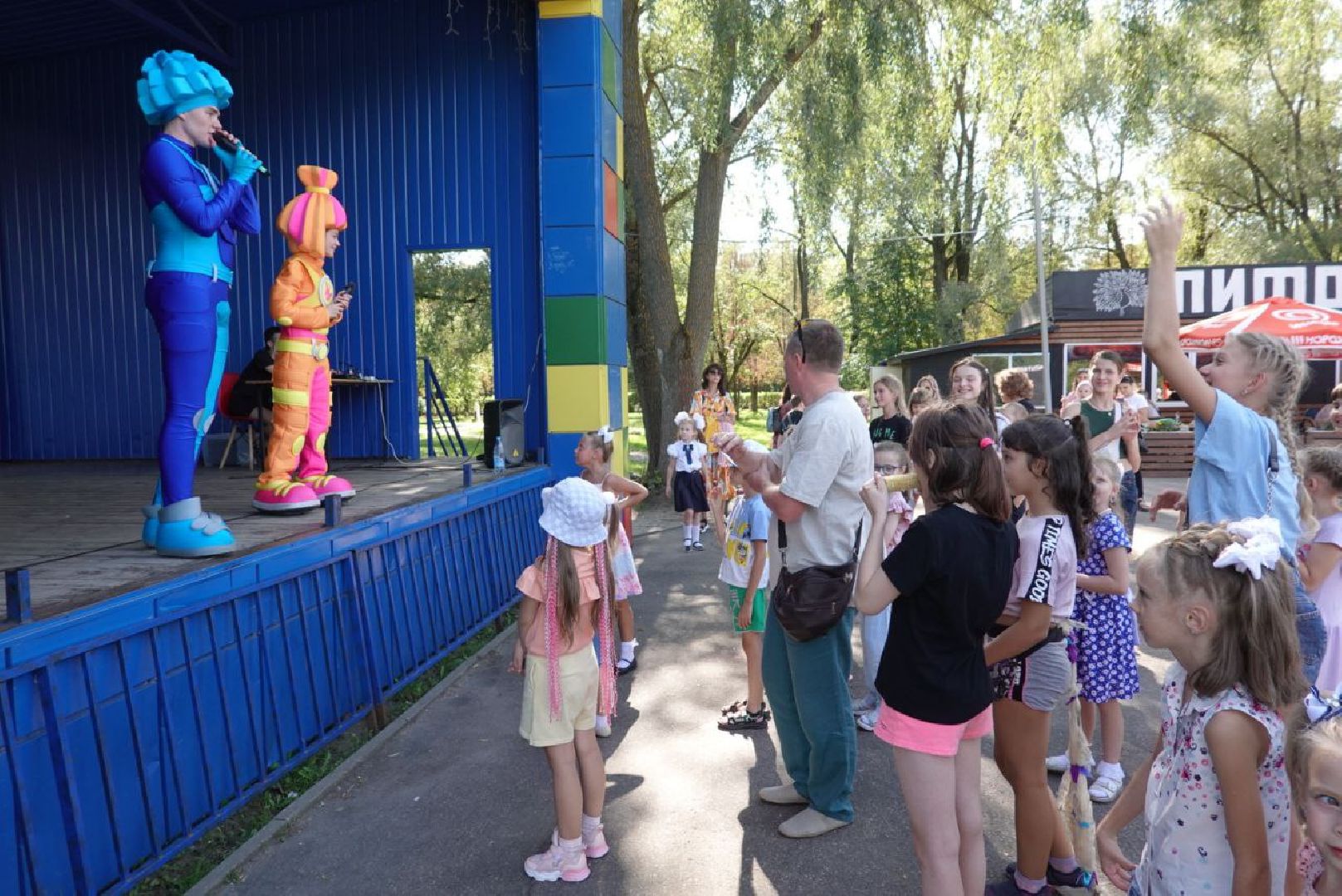 Серпухов, Подмосковье, парк, дети, развлекательная программа