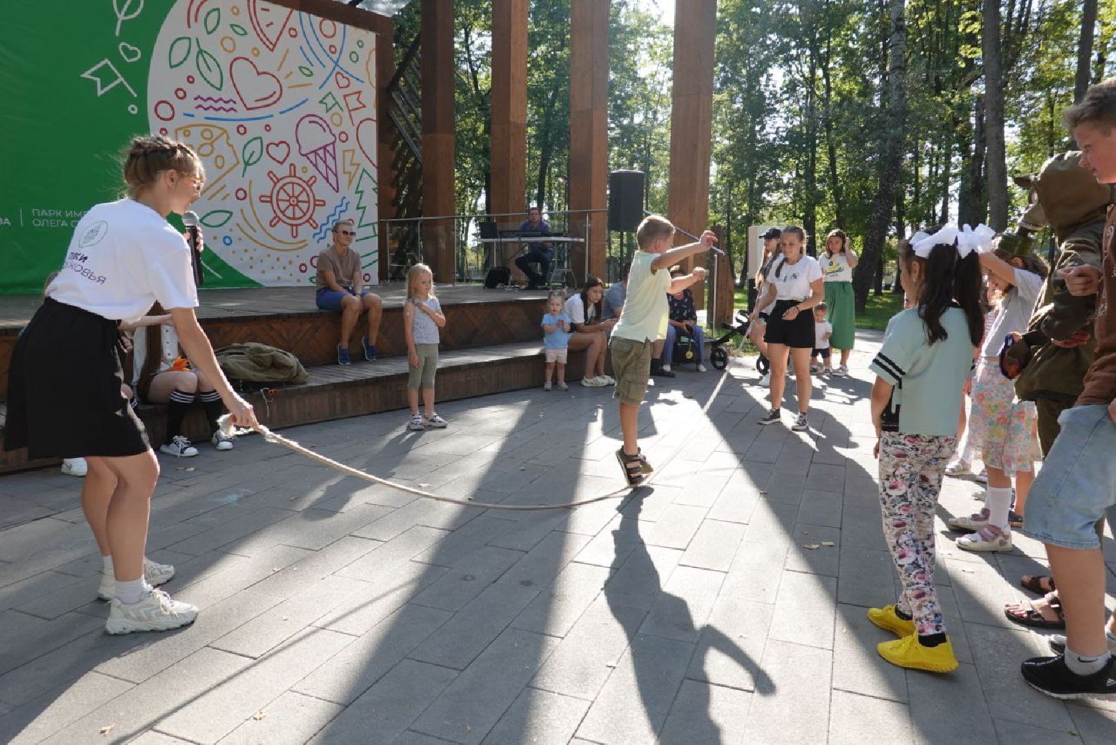 Серпухов, Подмосковье, парк, дети, День знаний, губернатор