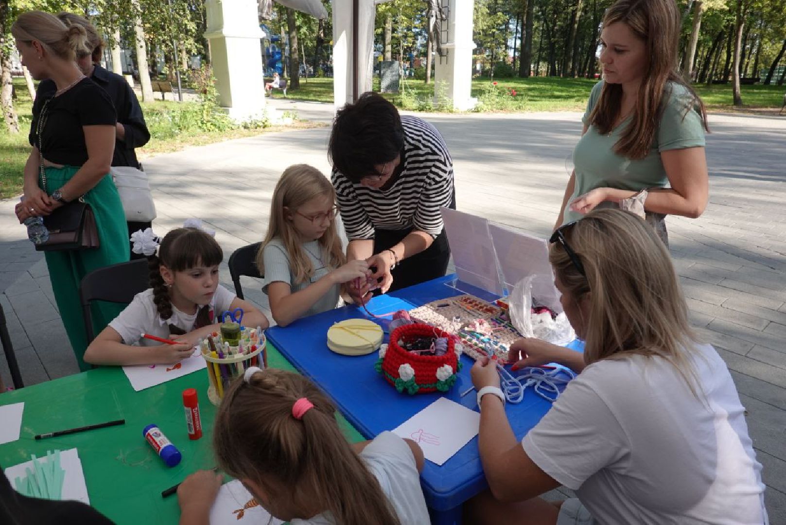Серпухов, Подмосковье, парк, дети, День знаний, губернатор
