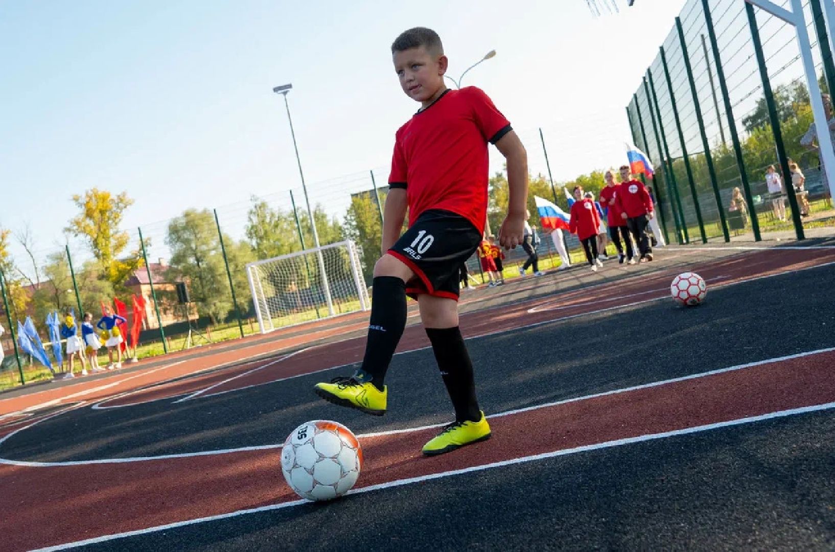 Спорт, площадка, открытие, стадион, спортсмены, спортшкола, Ликино-Дулево, Орехово-Зуево