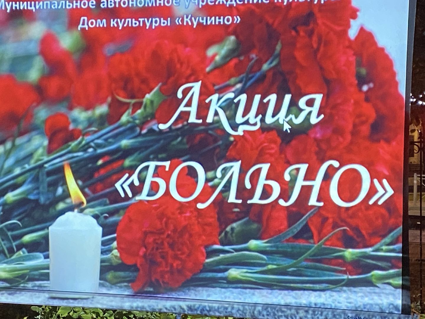 Балашиха, дк Кучино, против терроризма, терроризму нет