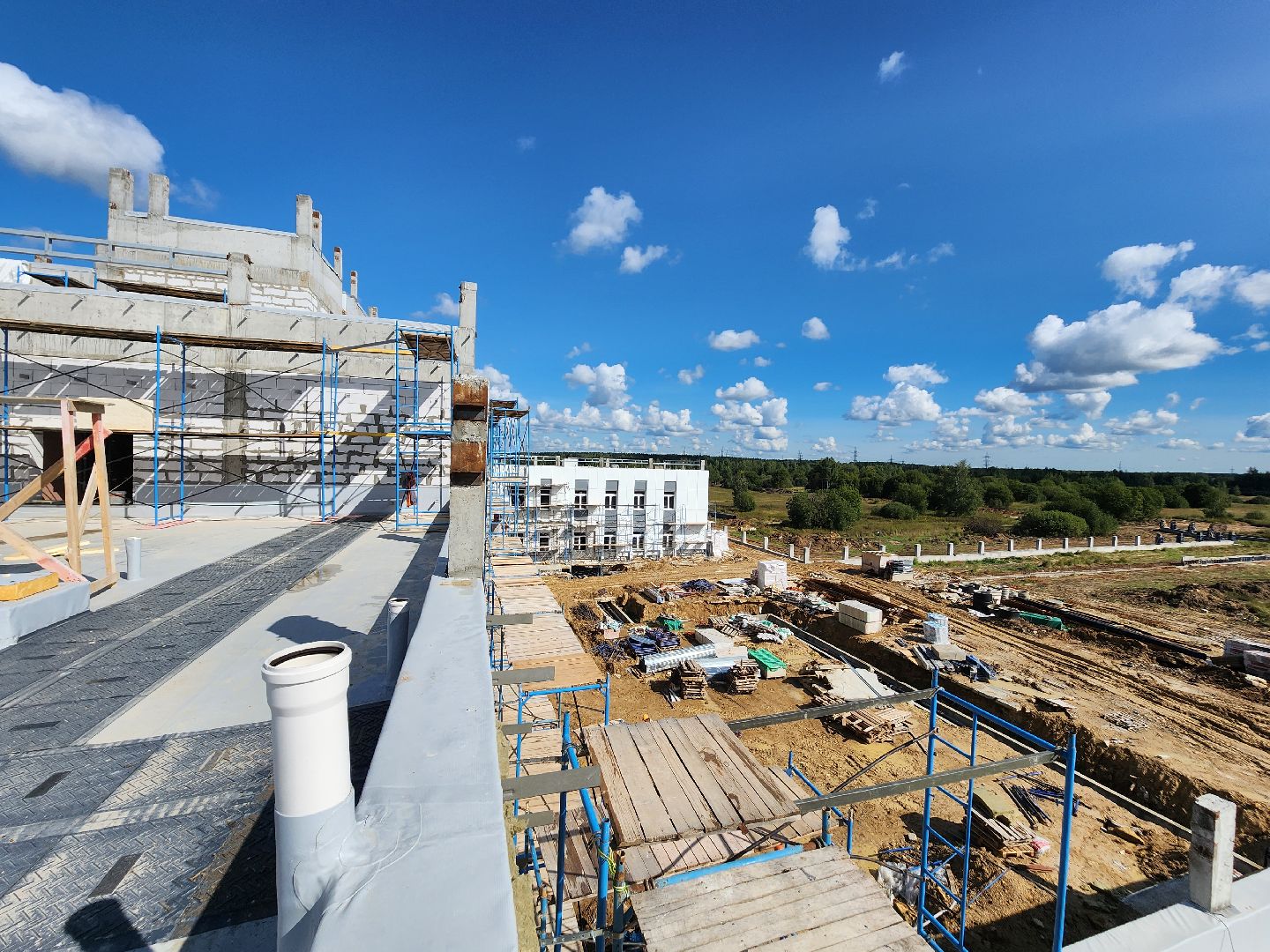 строительство, новая поликлиника, серпухов, ивановские дворики, медицина,