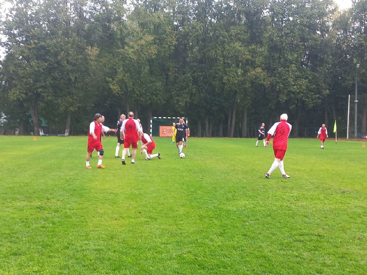 Солнечногорск, ветераны, футбол, ничья, матч