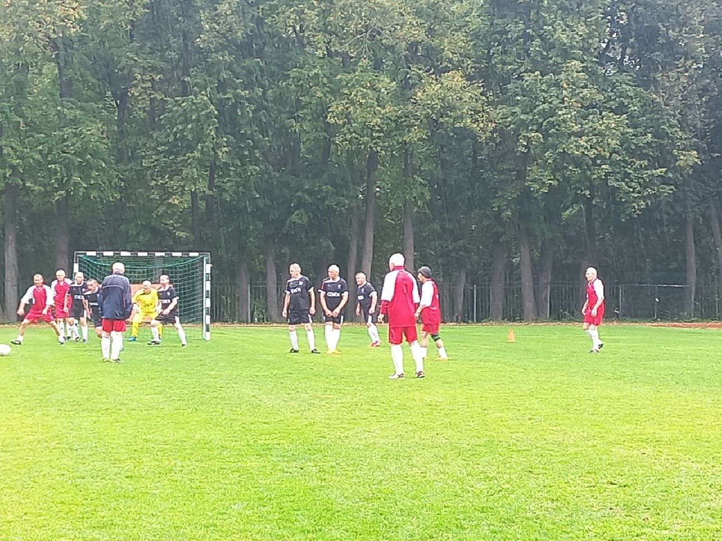 Солнечногорск, ветераны, футбол, ничья, матч