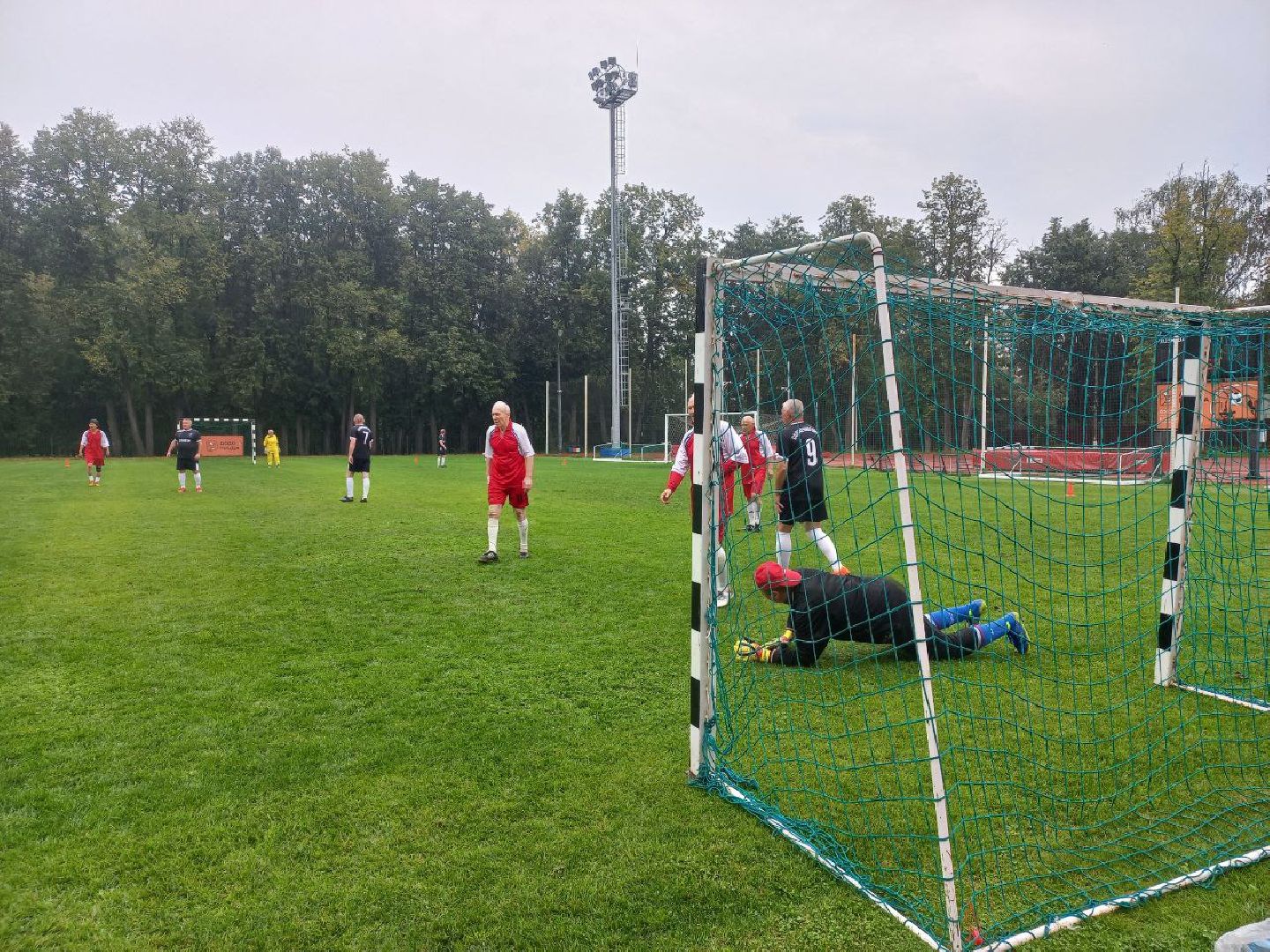 Солнечногорск, ветераны, футбол, ничья, матч