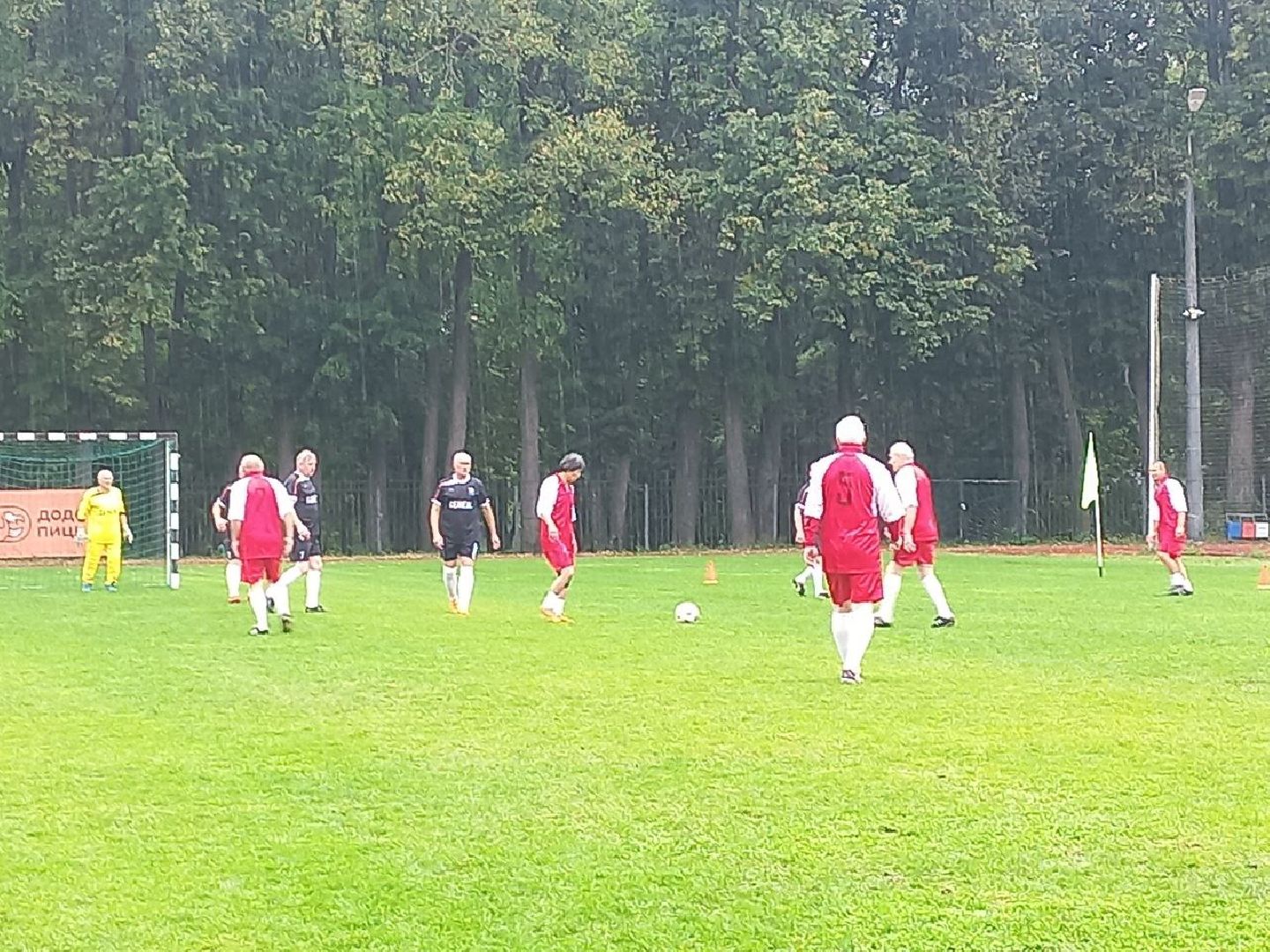 Солнечногорск, ветераны, футбол, ничья, матч