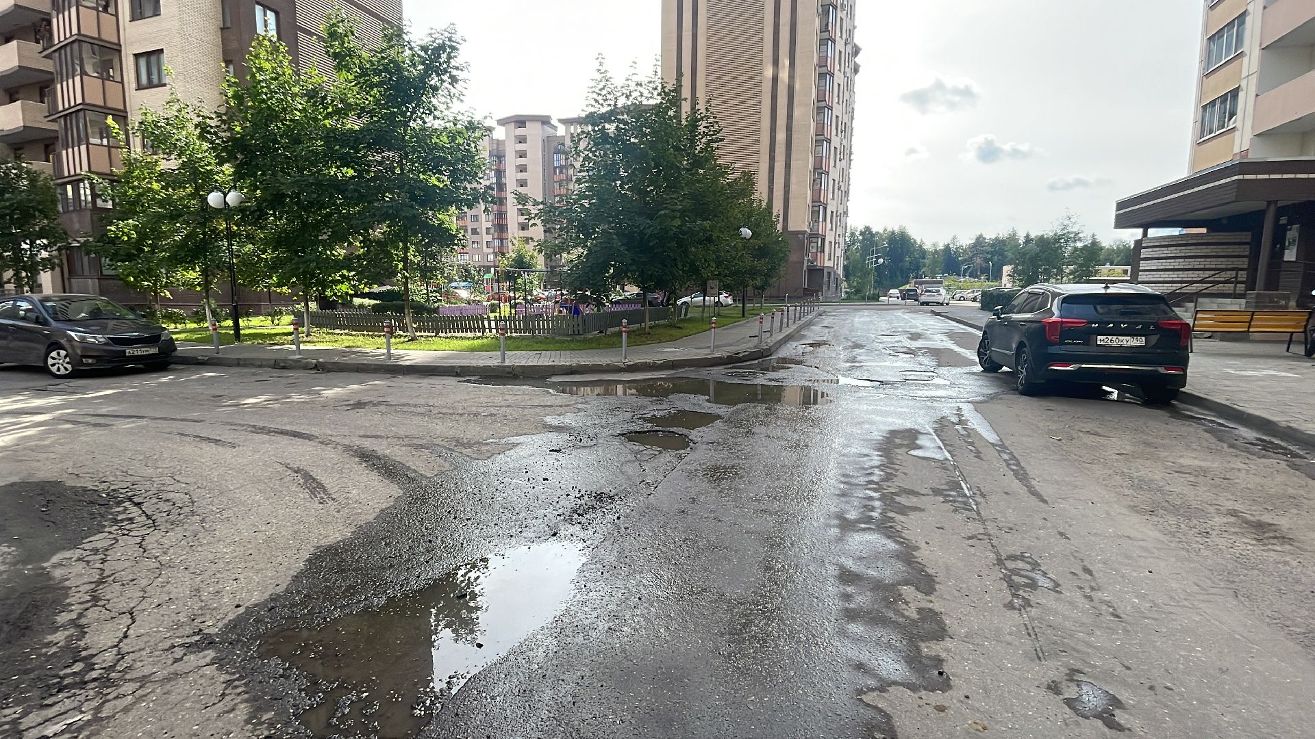 Одинцово, Гусарская баллада, мусор, пожар