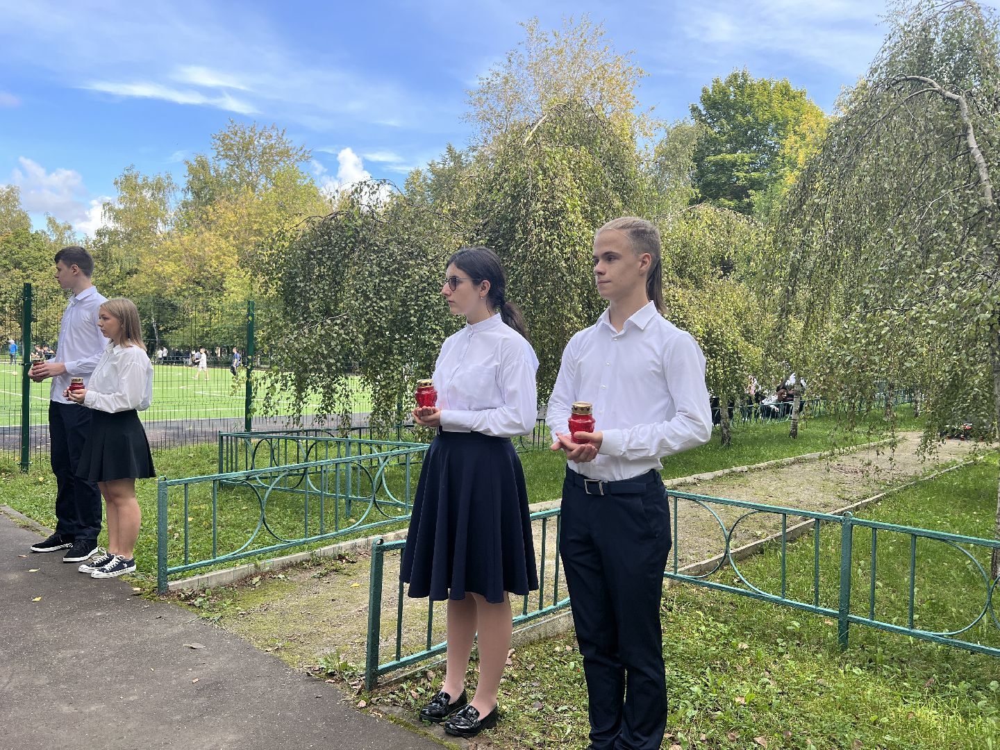 Химки, День памяти жертв беслана, монумент, терроризм, школа