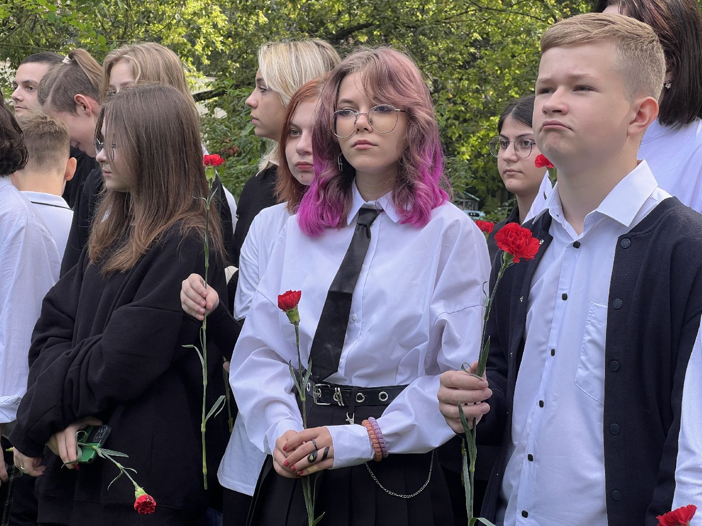 Химки, День памяти жертв беслана, монумент, терроризм, школа