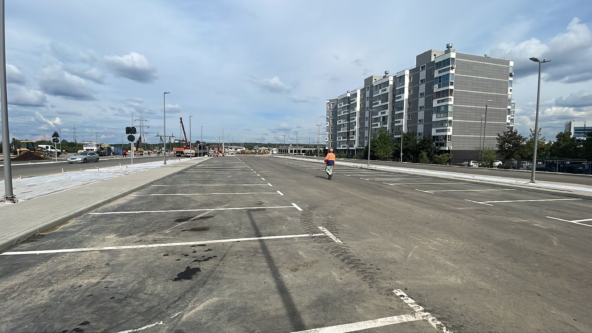 Одинцово, благоустройство, Ромашково, дорога, парк Малевича, ремонт, реконструкция,