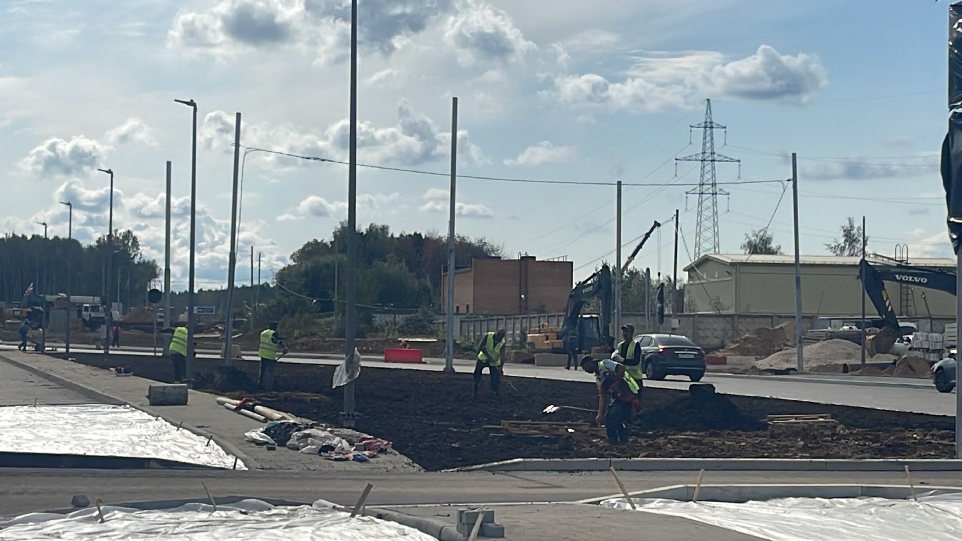 Одинцово, благоустройство, Ромашково, дорога, парк Малевича, ремонт, реконструкция,