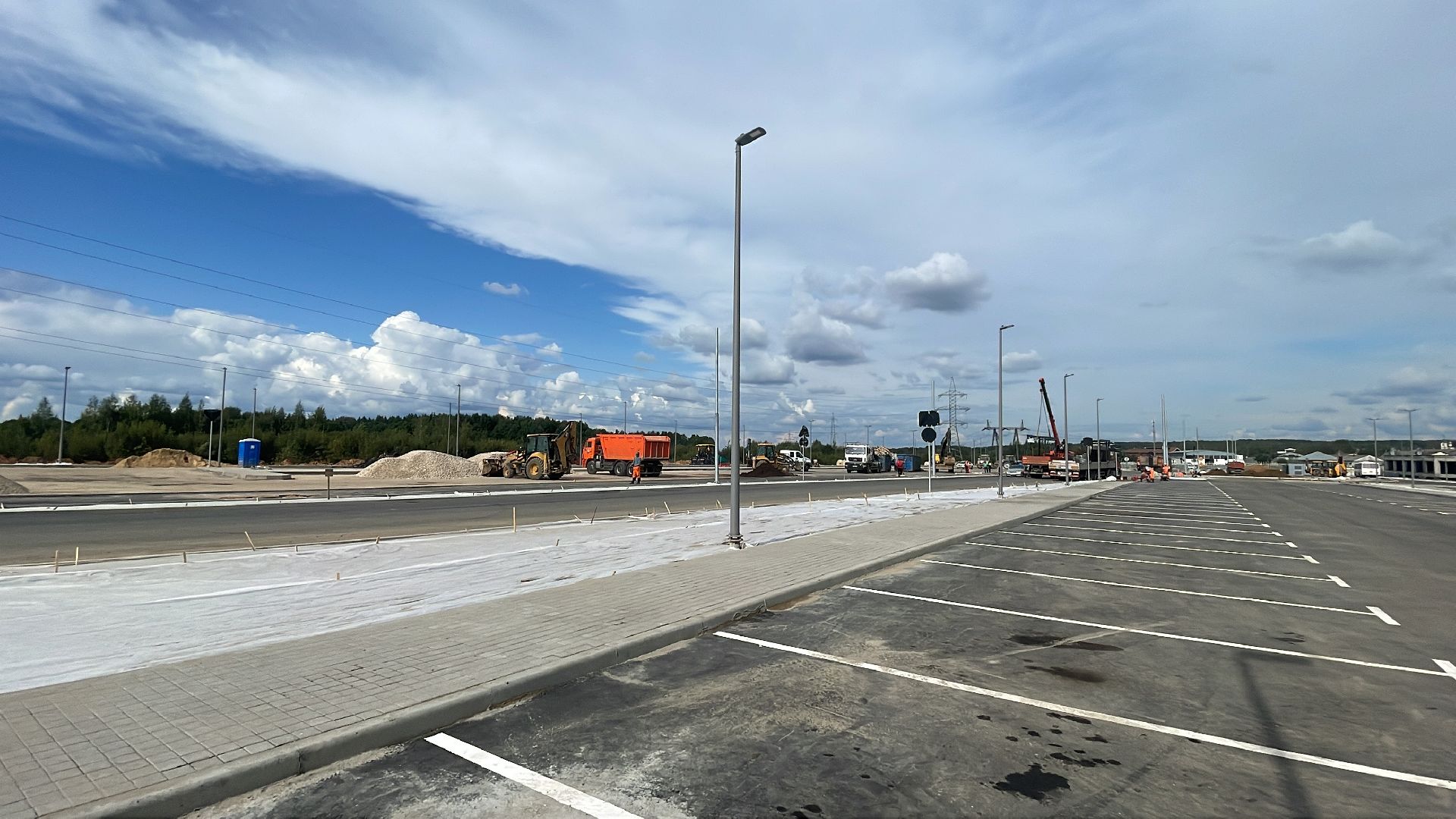 Одинцово, благоустройство, Ромашково, дорога, парк Малевича, ремонт, реконструкция,