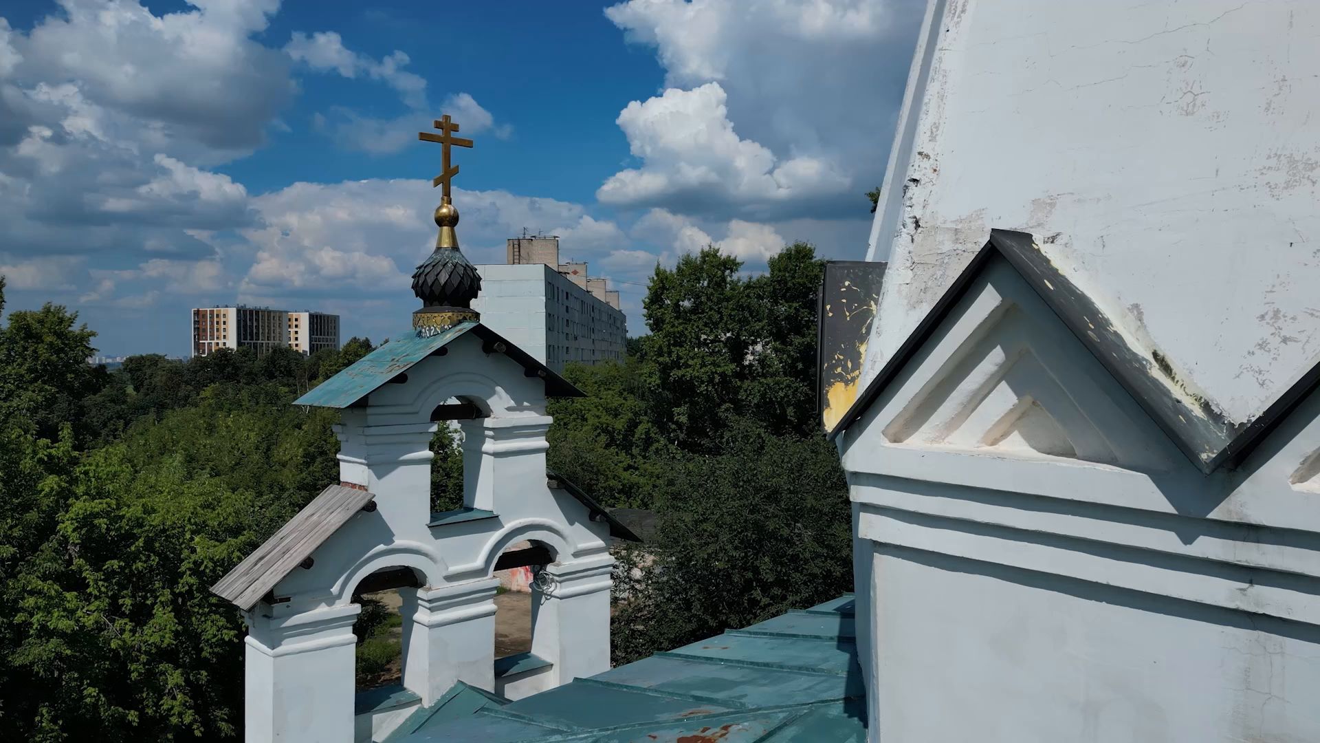 лыткарино, туризм, путешествие,церкви, видео с коптера,