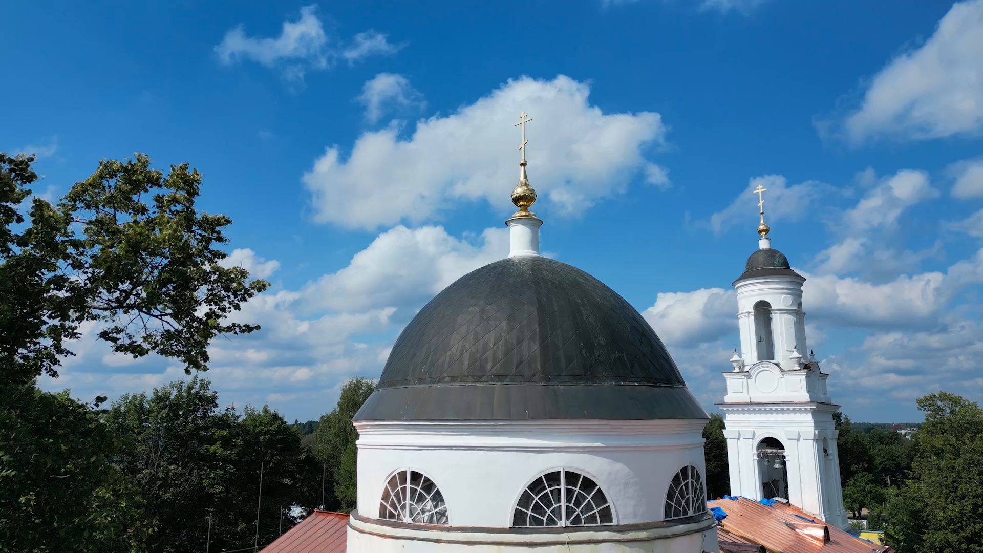 храм, туризм,фряново, видео с коптера,