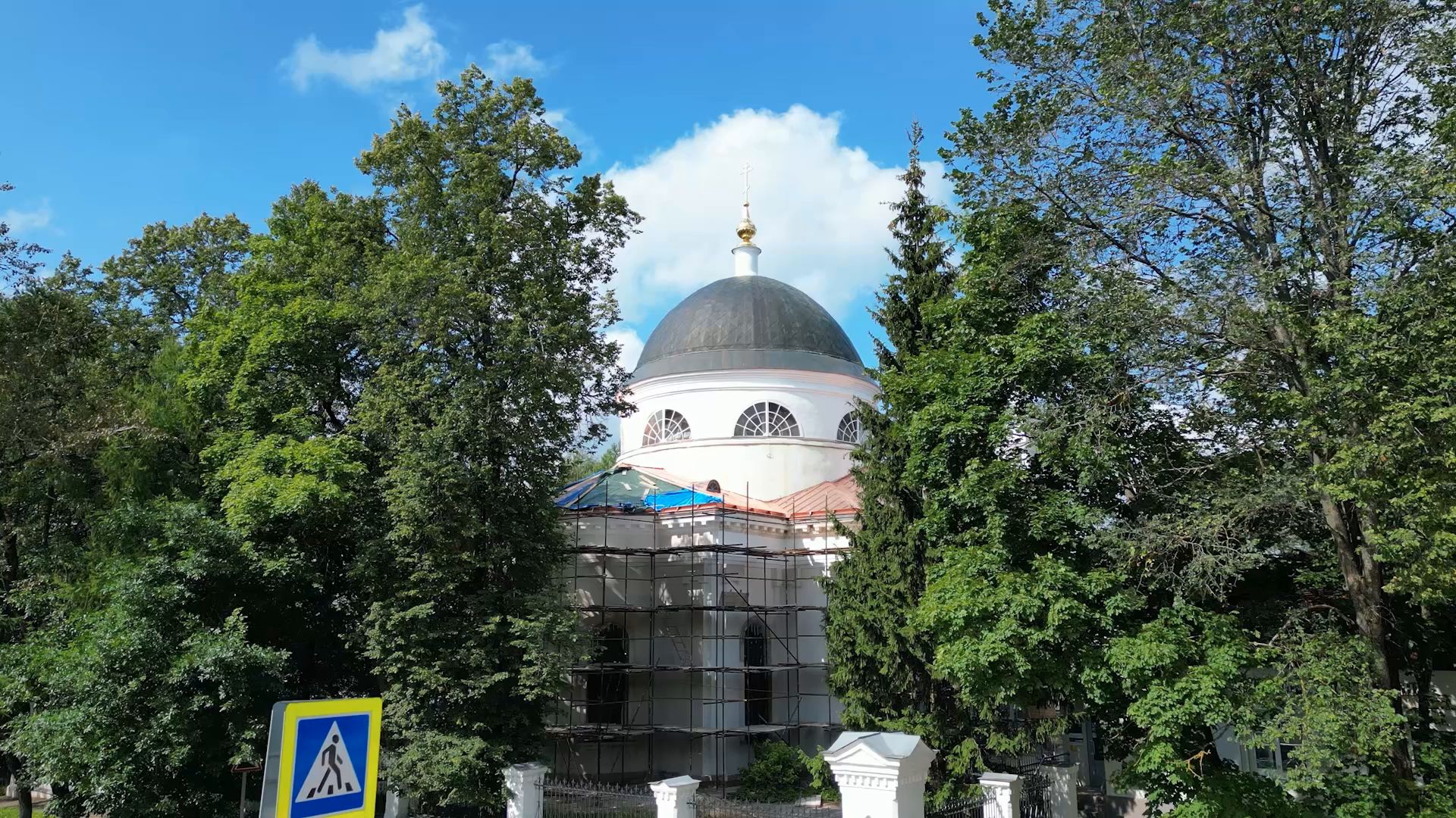 храм, туризм,фряново, видео с коптера,