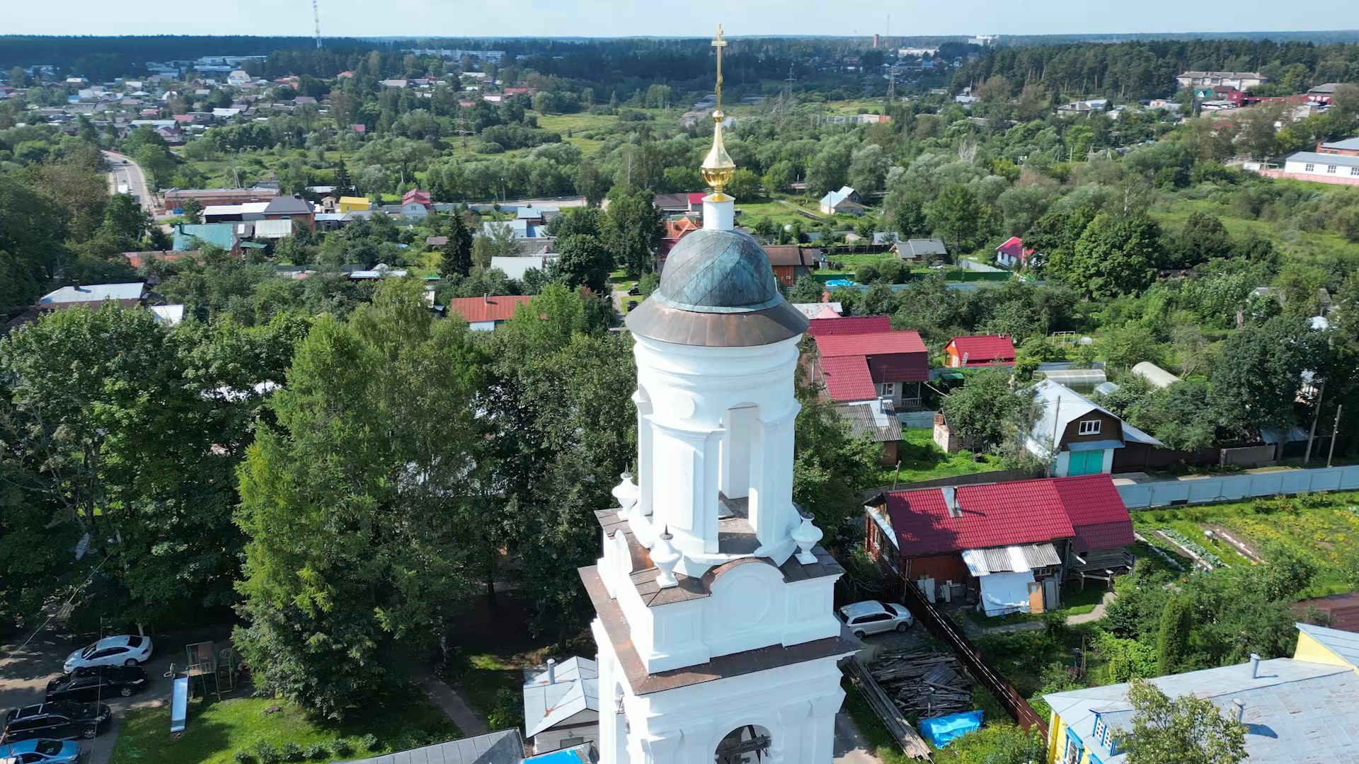 храм, туризм,фряново, видео с коптера,