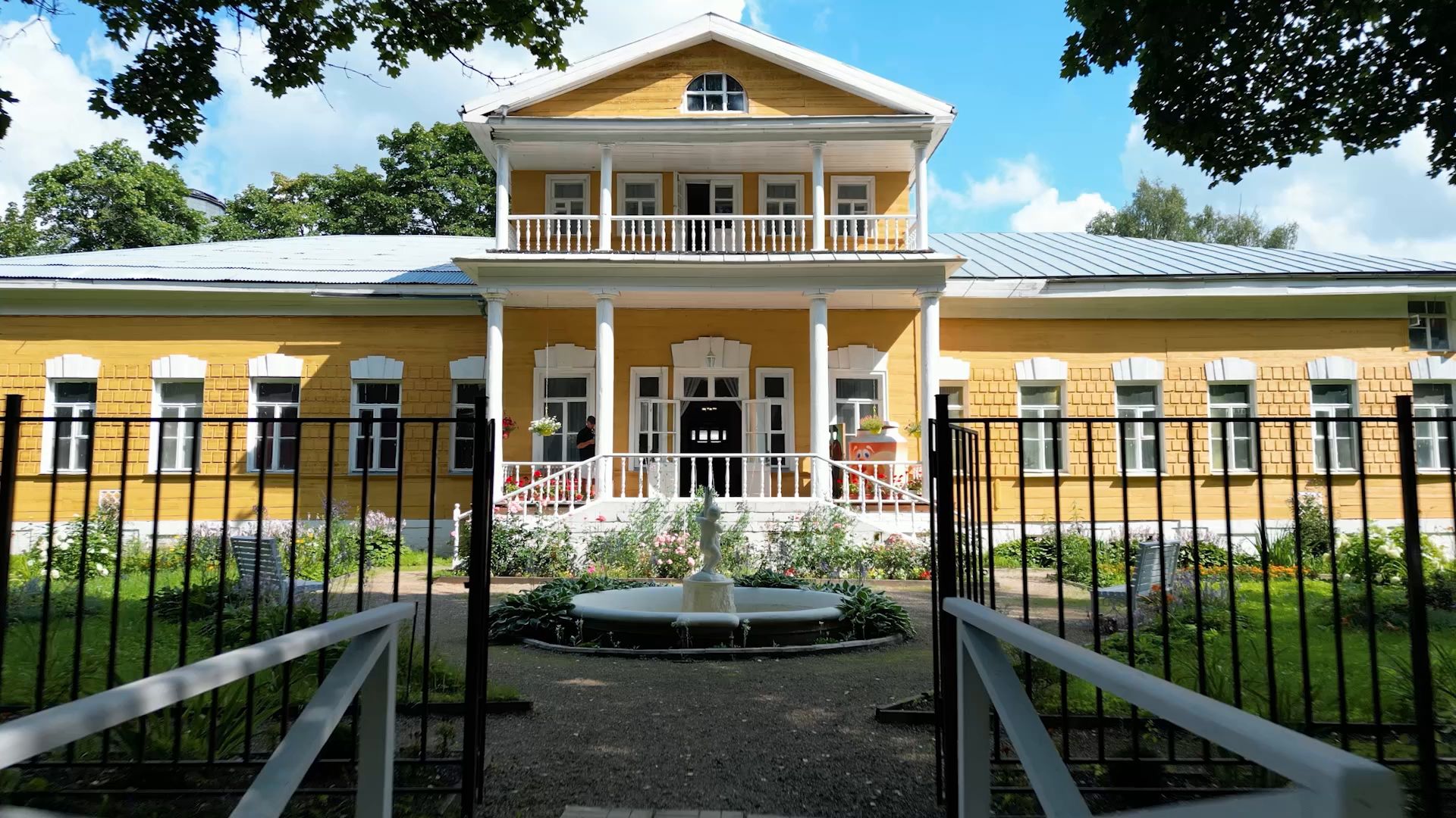 фряново, усадьба,культура, видео с коптера,