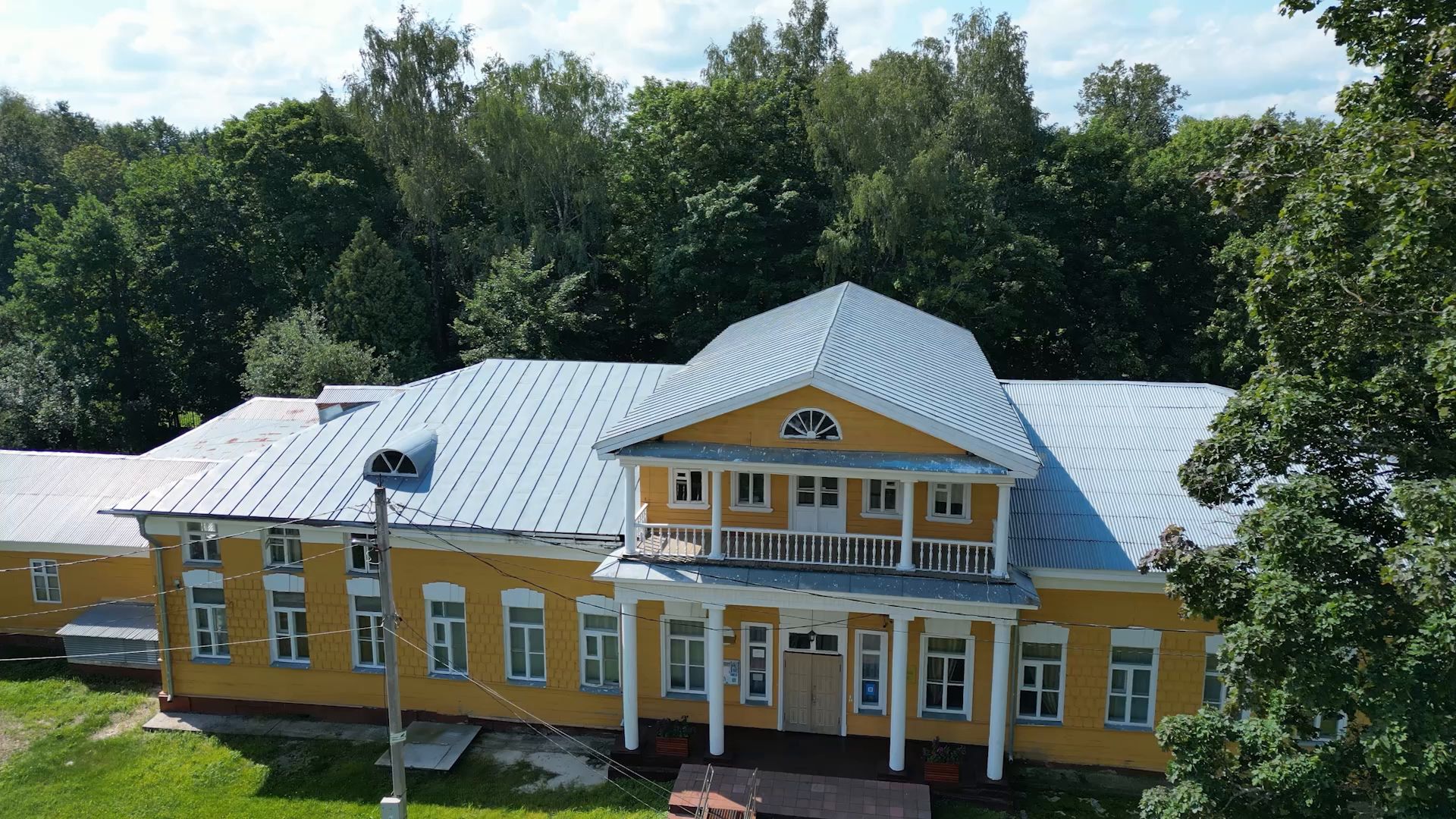 фряново, усадьба,культура, видео с коптера,
