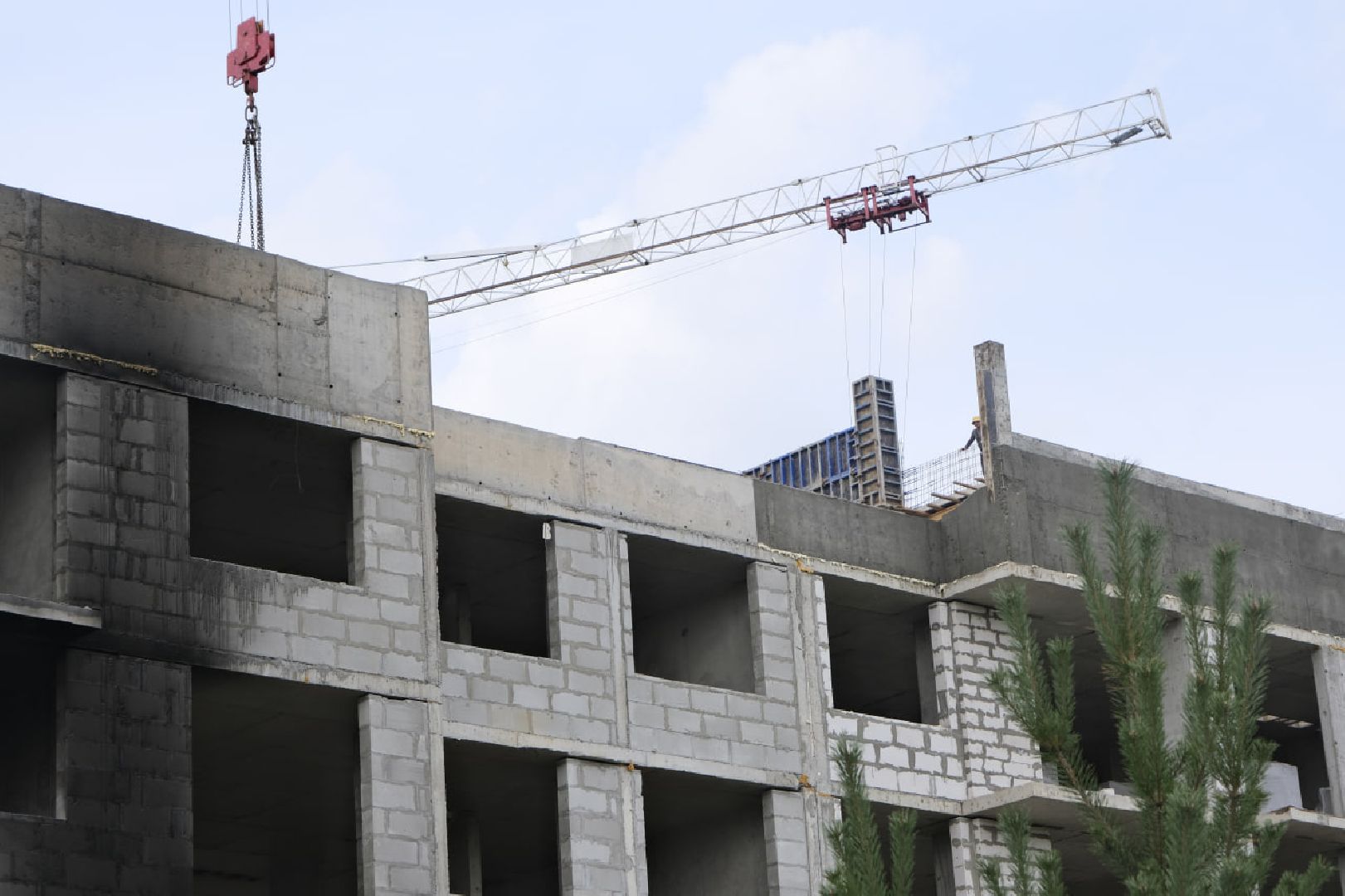 Пущино, стройка,