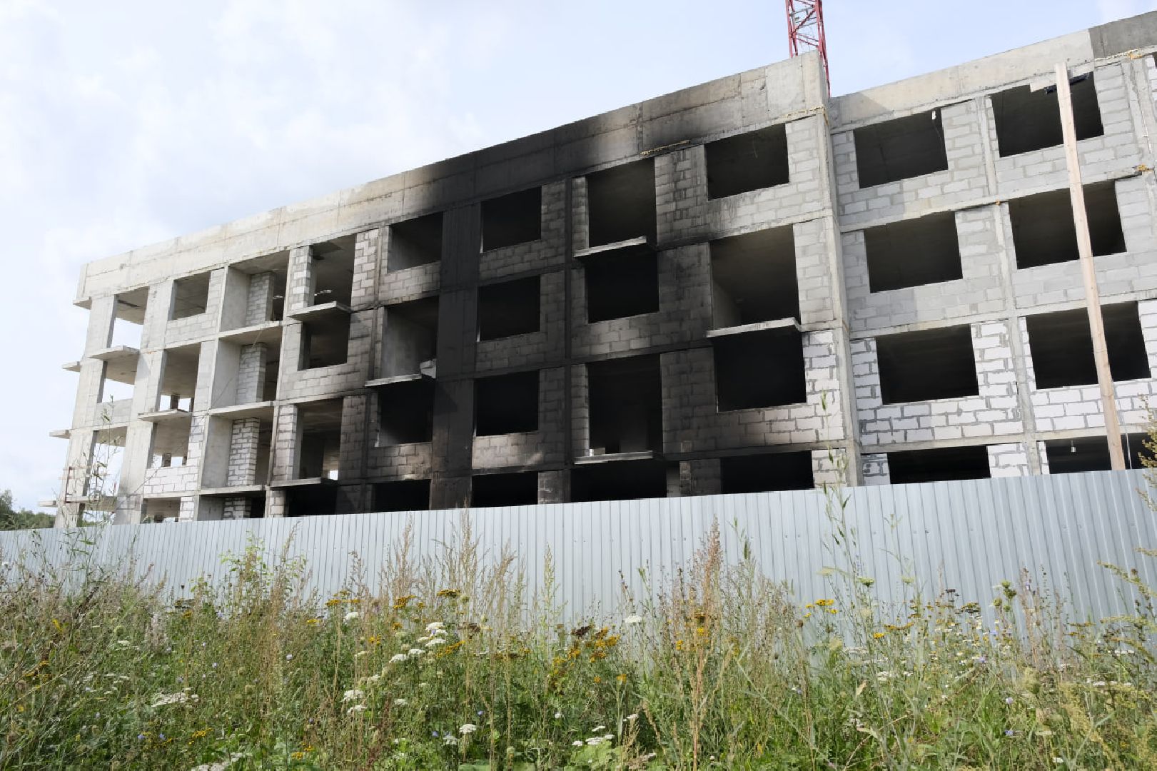 Пущино, стройка,