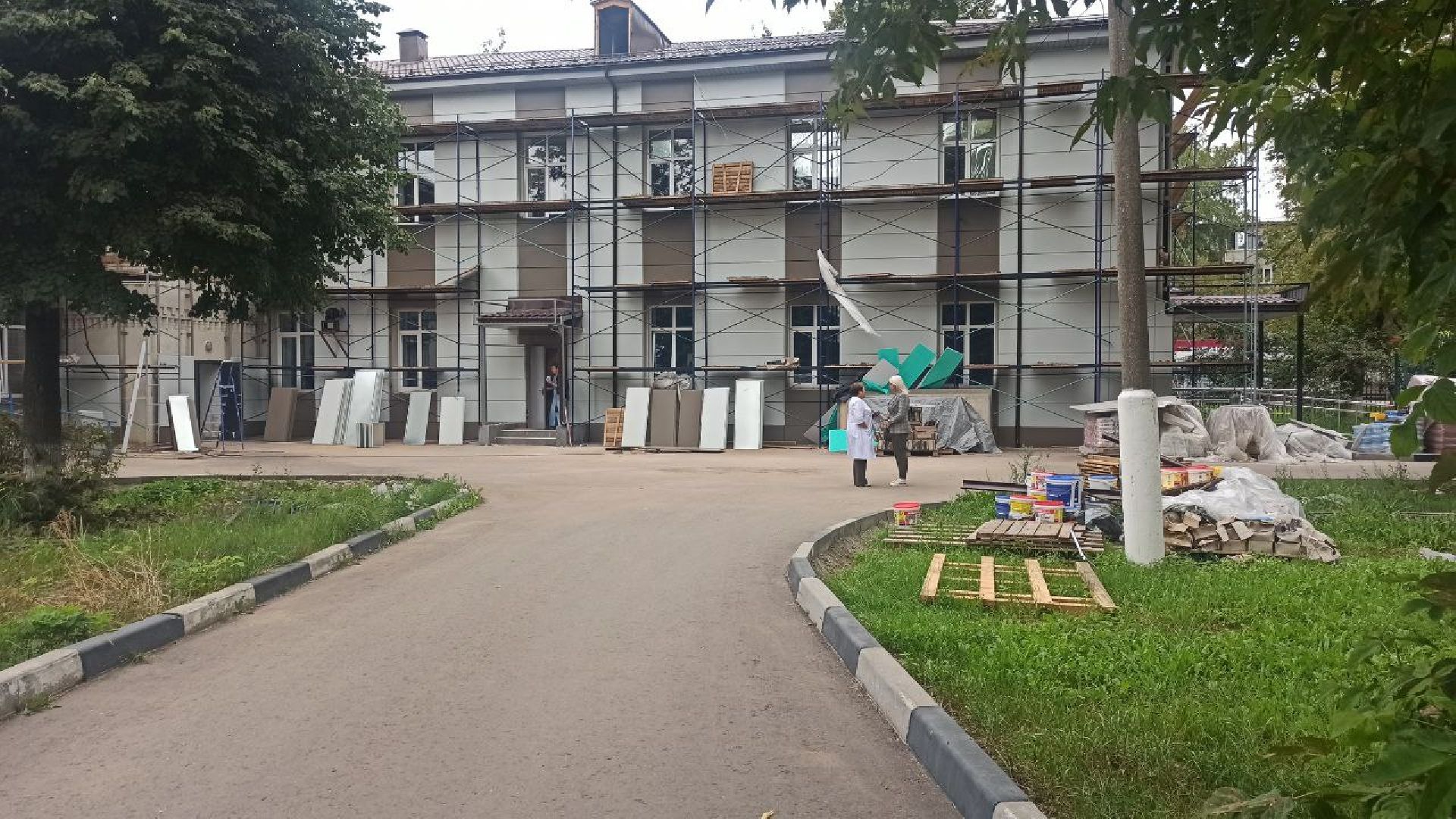 Люберцы, поликлиника, благоустройство, ремонт