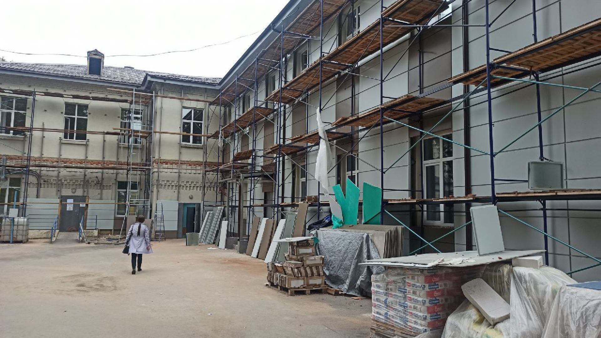 Люберцы, поликлиника, благоустройство, ремонт