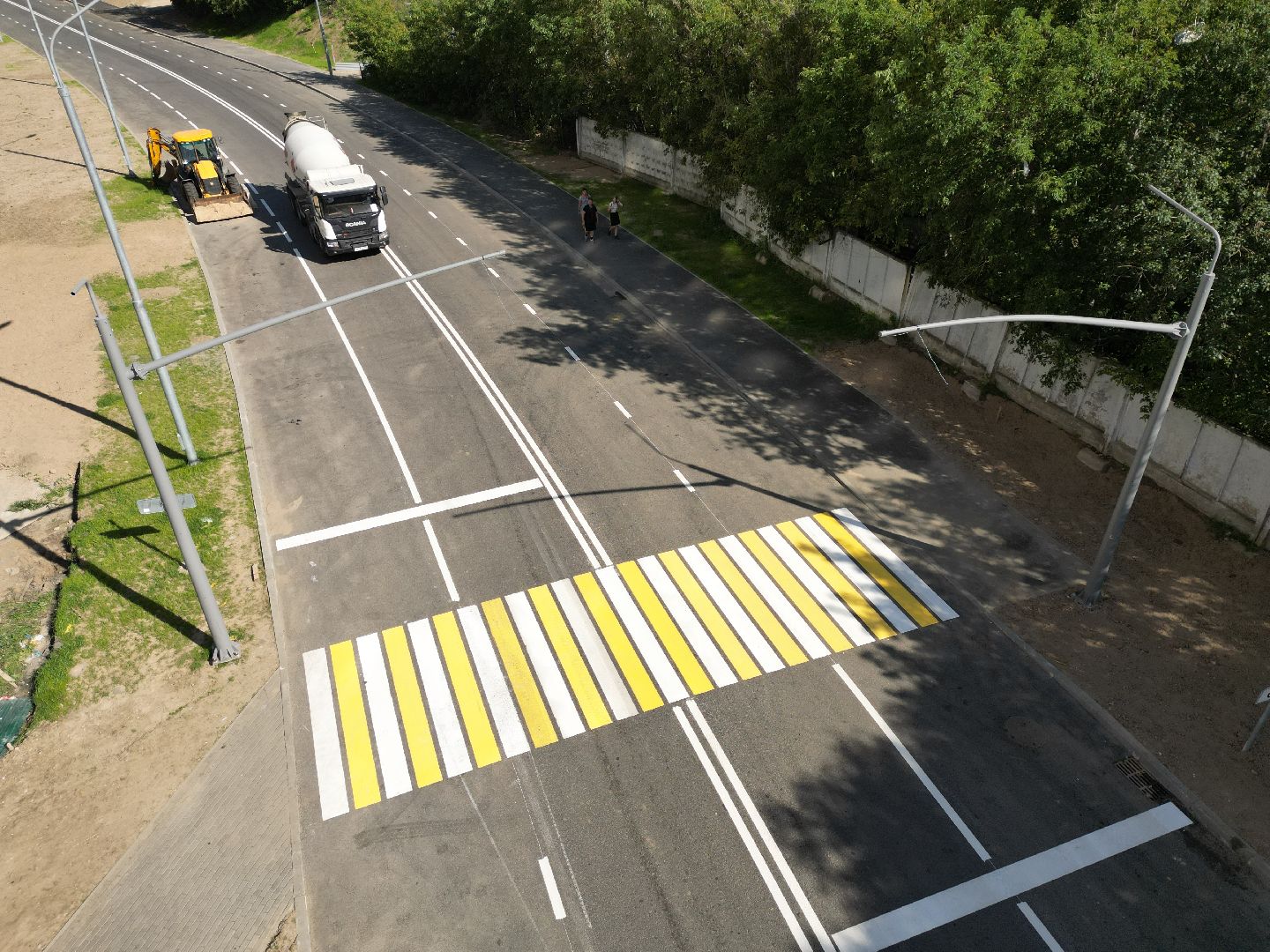 мякиннико, дорога,шоссе, видео с коптера,